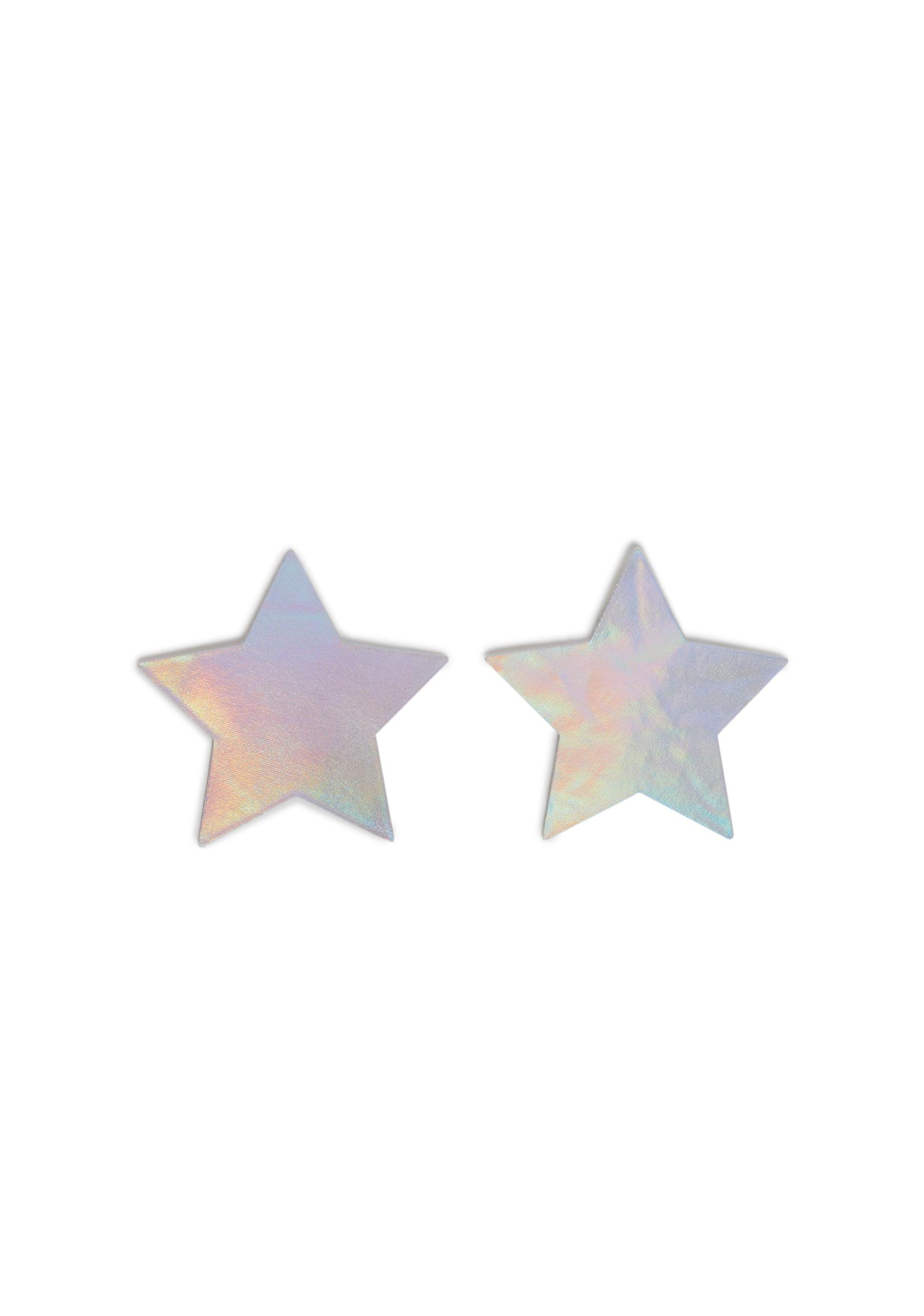 Neva Nude Metallic Star Pasties - Multi Product Image