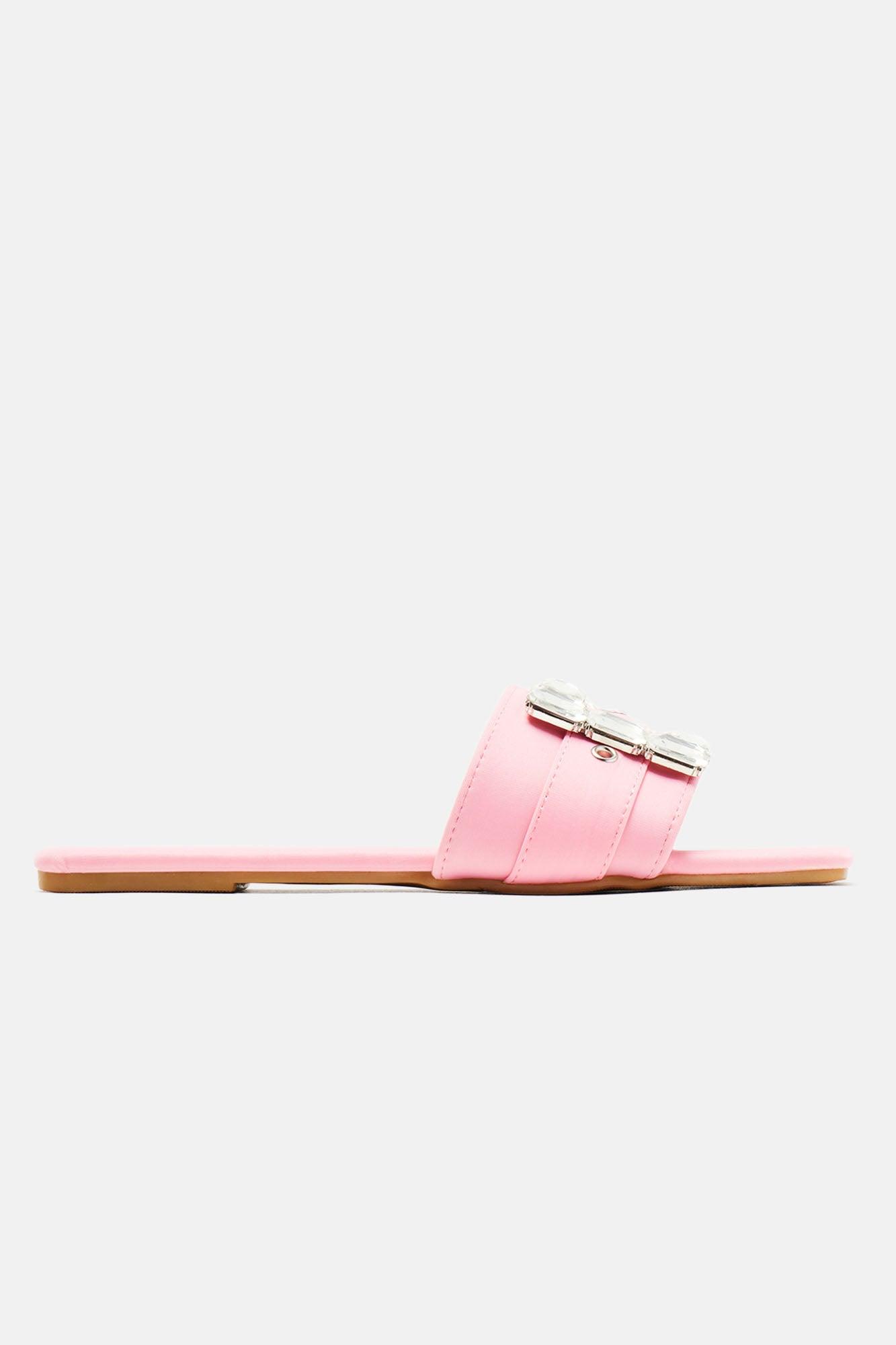 Never Complicated Flat Sandals - Pink Product Image
