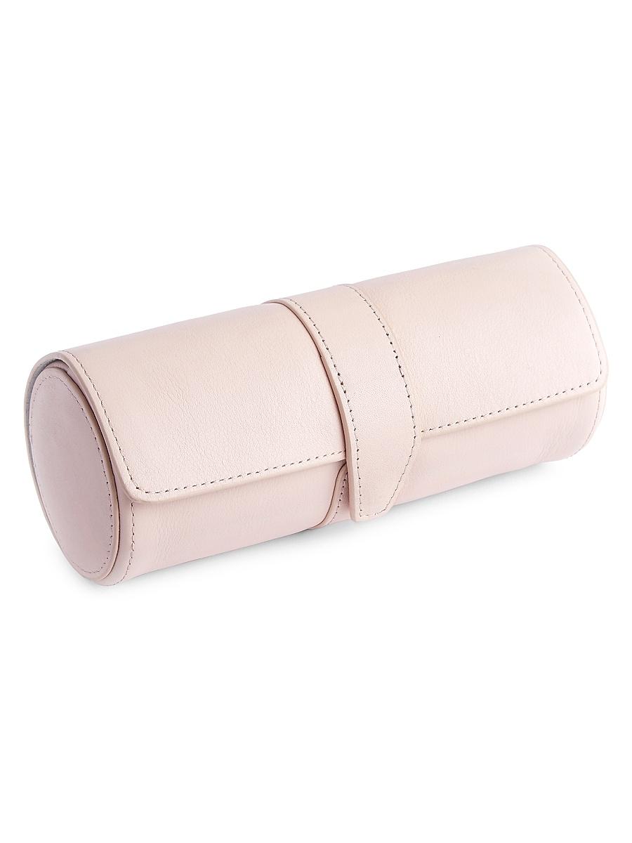 Womens Leather Travel Watch Roll Product Image