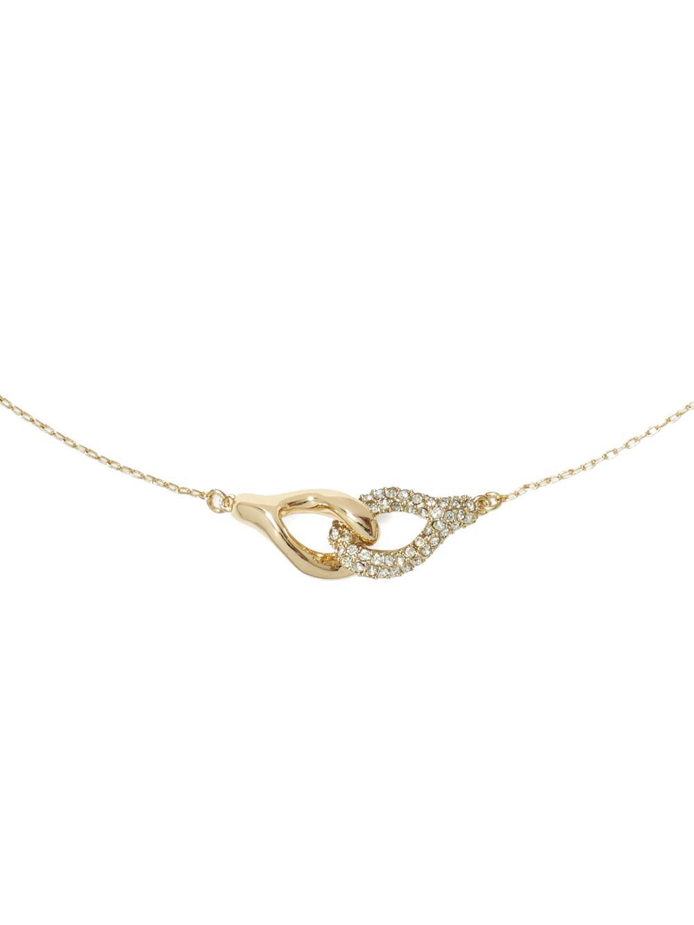 Interlocking Wishbone pendant necklace Product Image