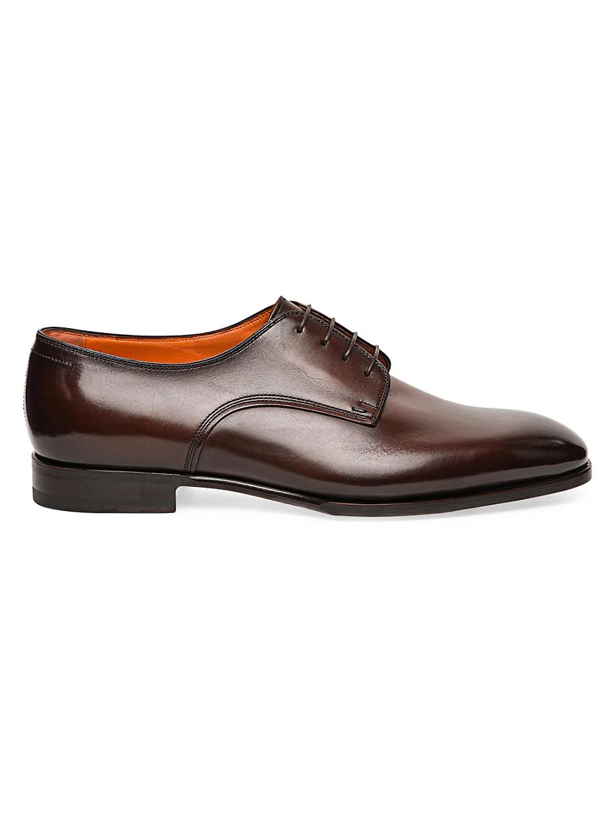 Santoni Mens Adrian Plain Toe Dress Shoes Product Image