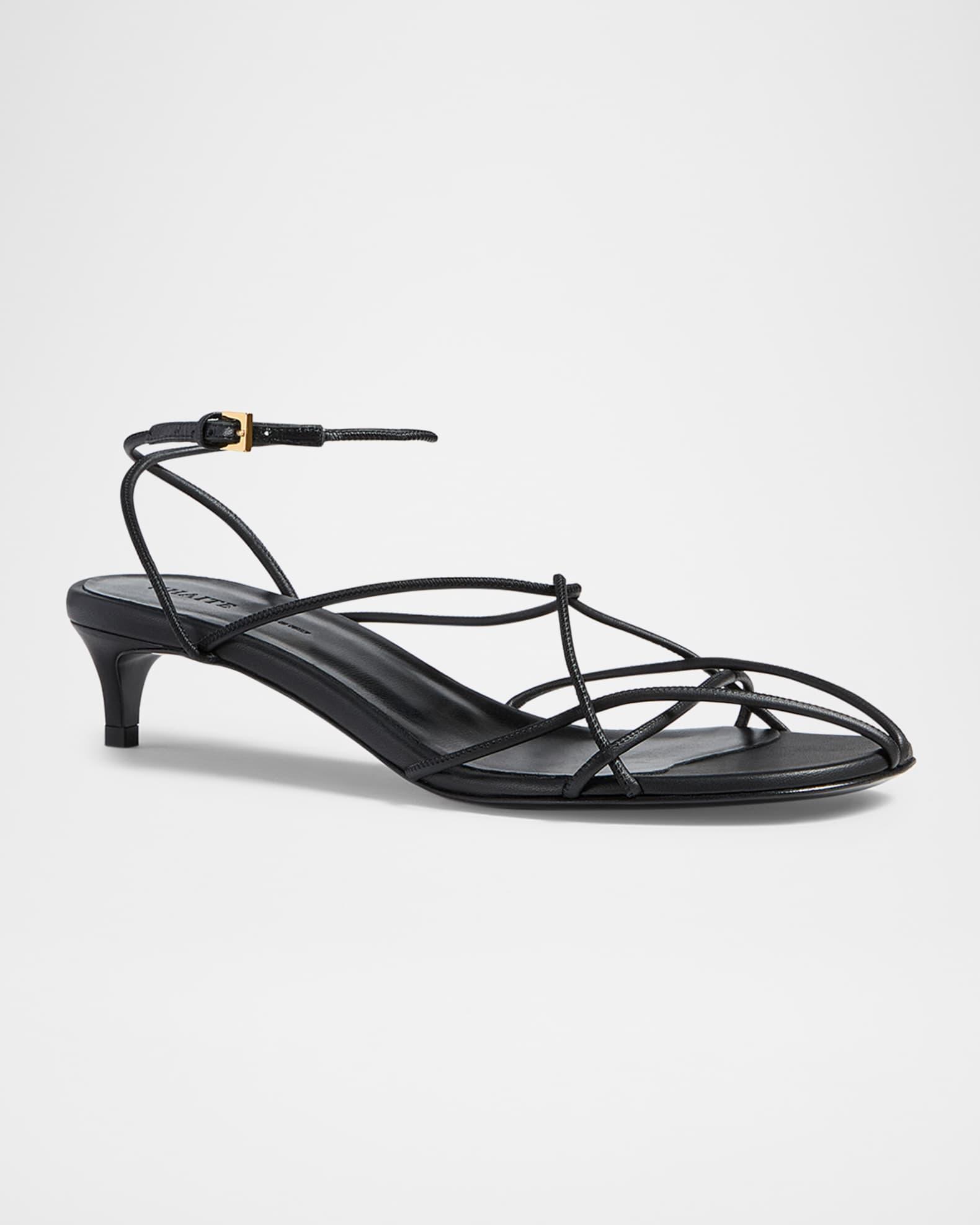 Loulou Nappa Leather Sandals Product Image