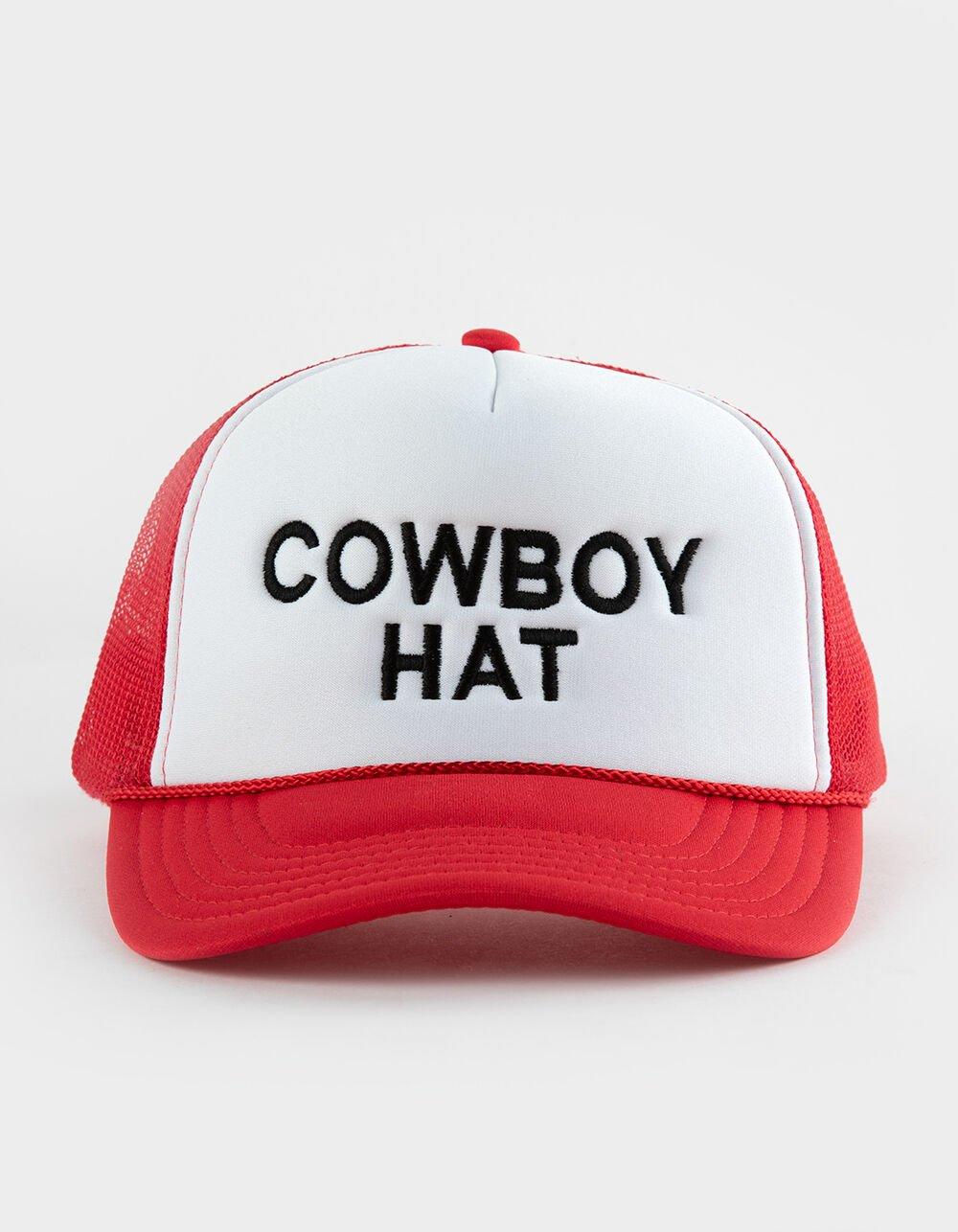 LANDERS SUPPLY HOUSE Cowboy Trucker Hat - RED Product Image