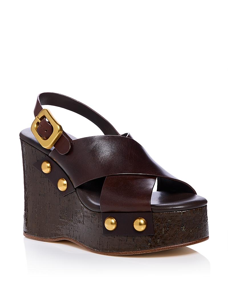 Aqua Womens Studded Platform Sandals - Exclusive Product Image