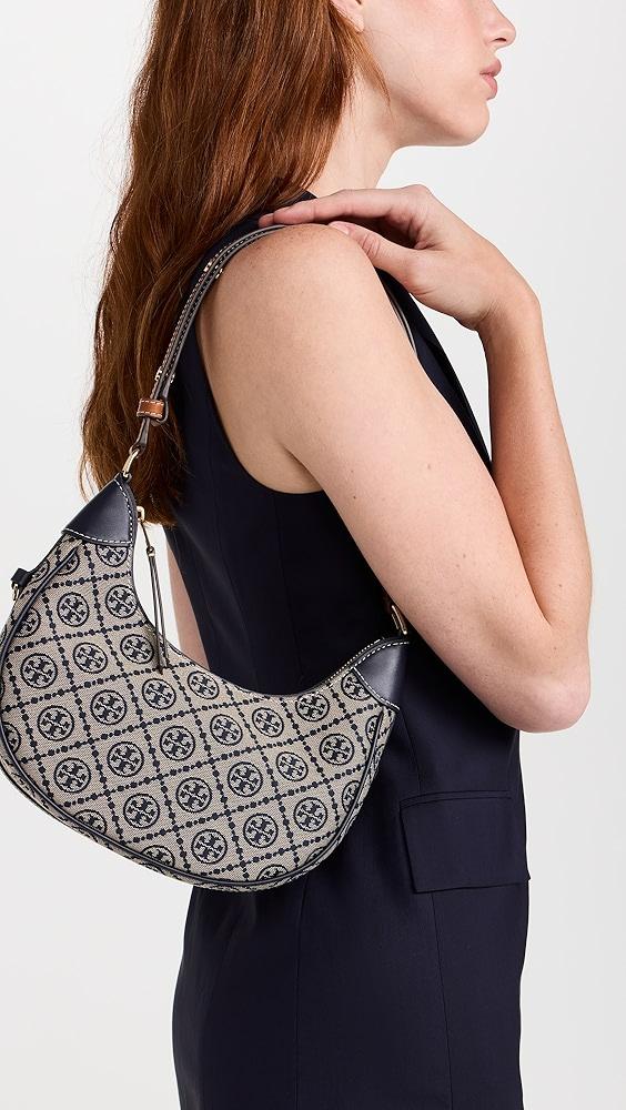 Tory Burch T Monogram Crescent Bag | Shopbop Product Image
