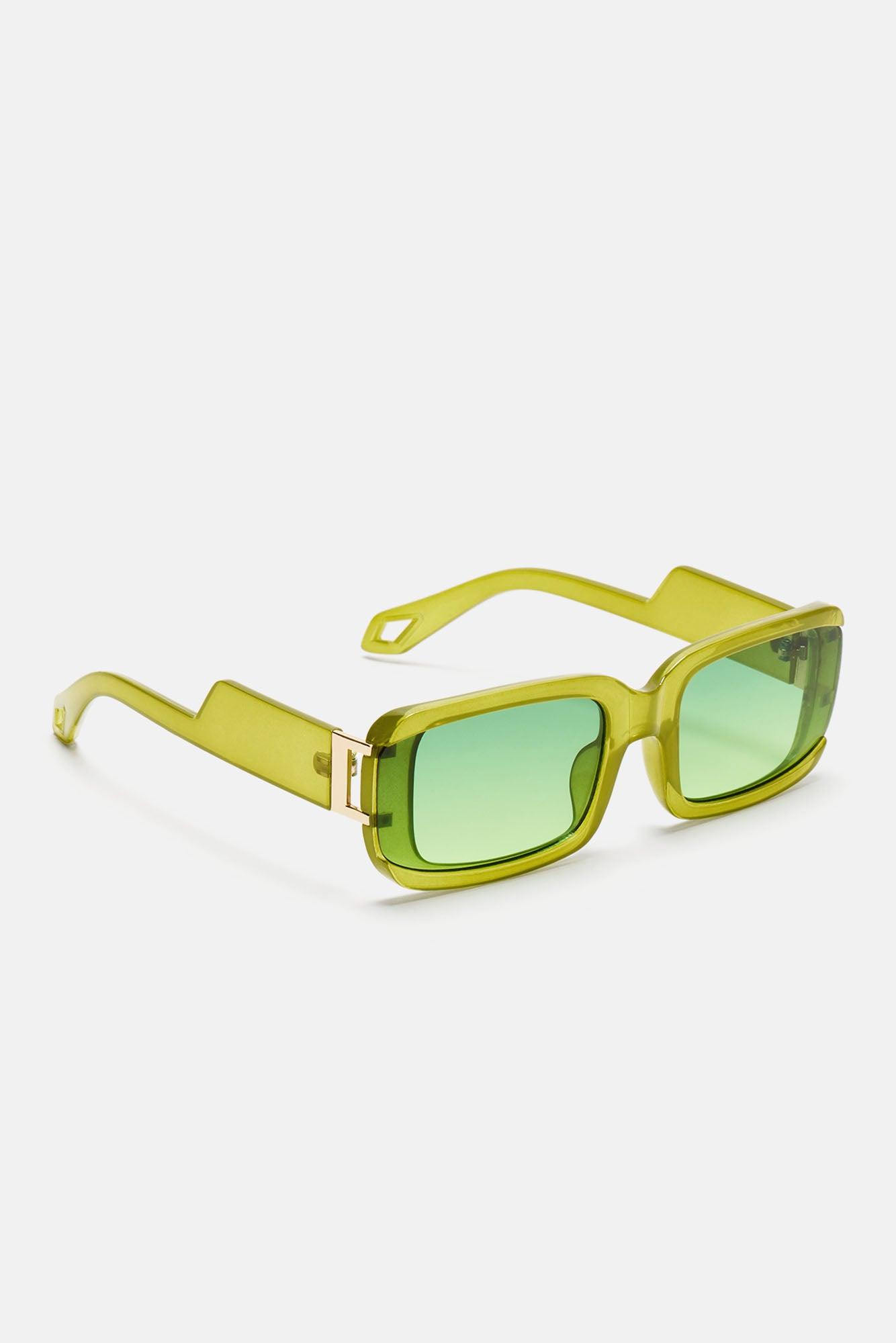 Style Setter Sunglasses - Green/combo Product Image