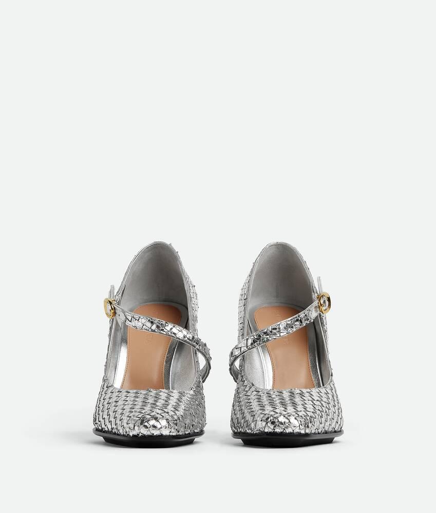 Women's Step Pump in Silver Product Image