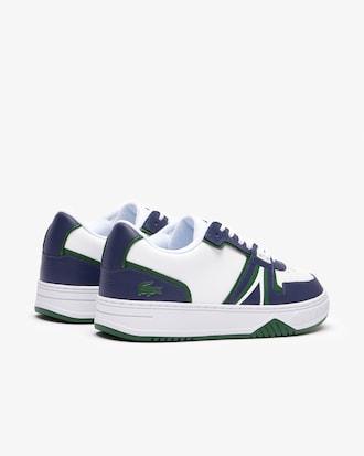 Men's L001 Contrasted Leather Sneakers Product Image