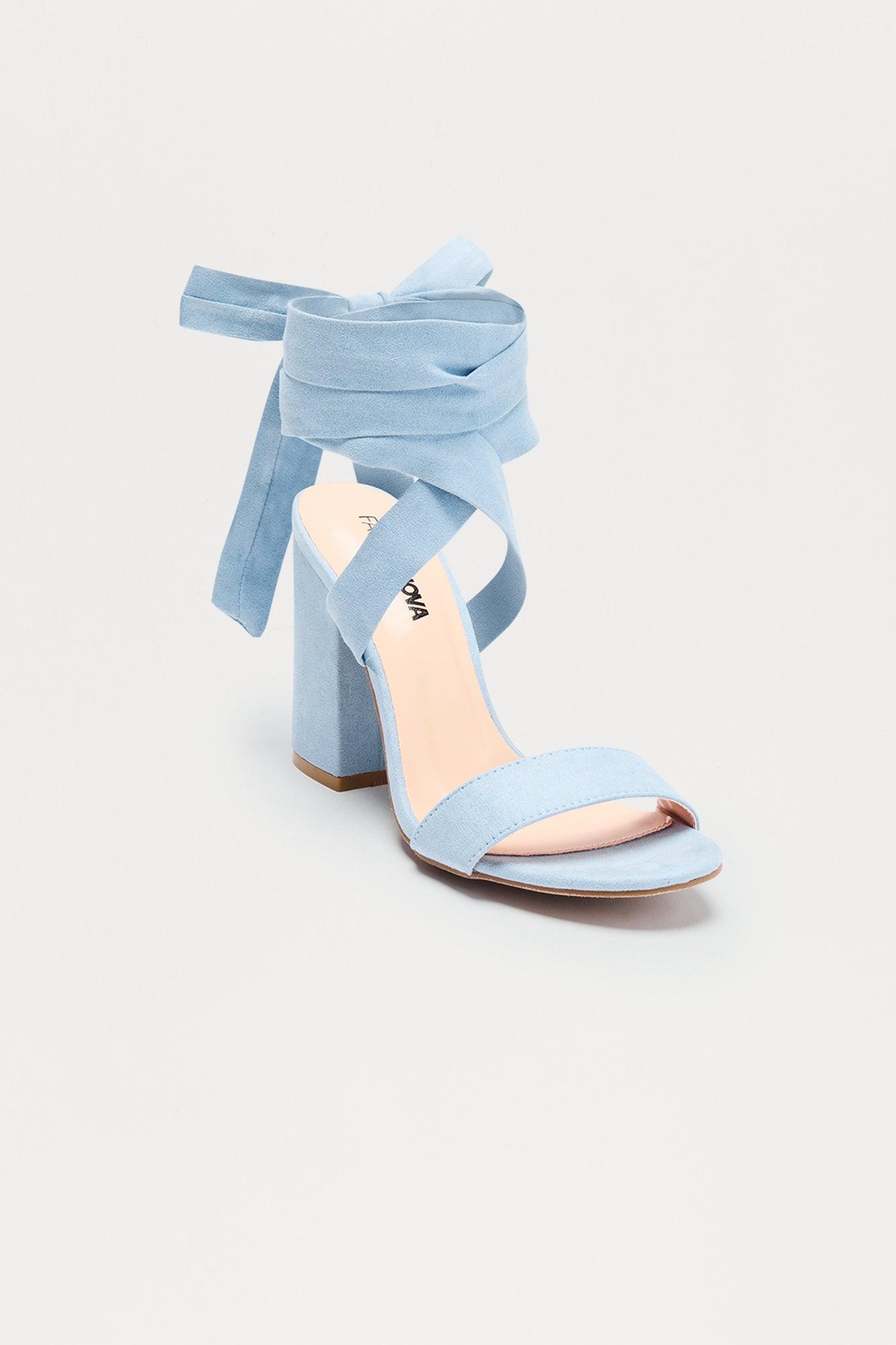 Treat Me Like That Heels - Light Blue Female Product Image