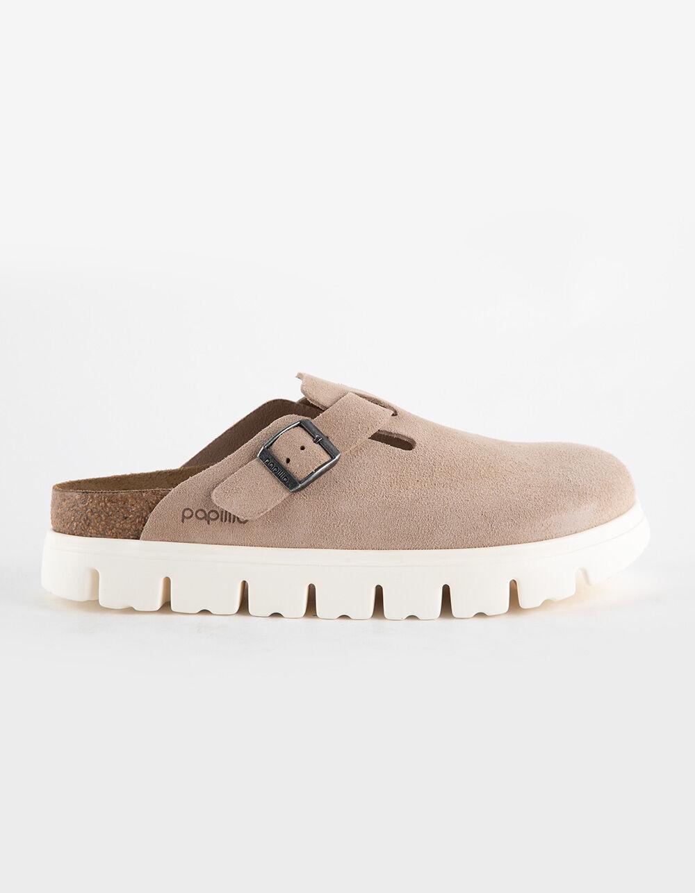 BIRKENSTOCK Papillio Boston Womens Chunky Clogs - SAND Product Image