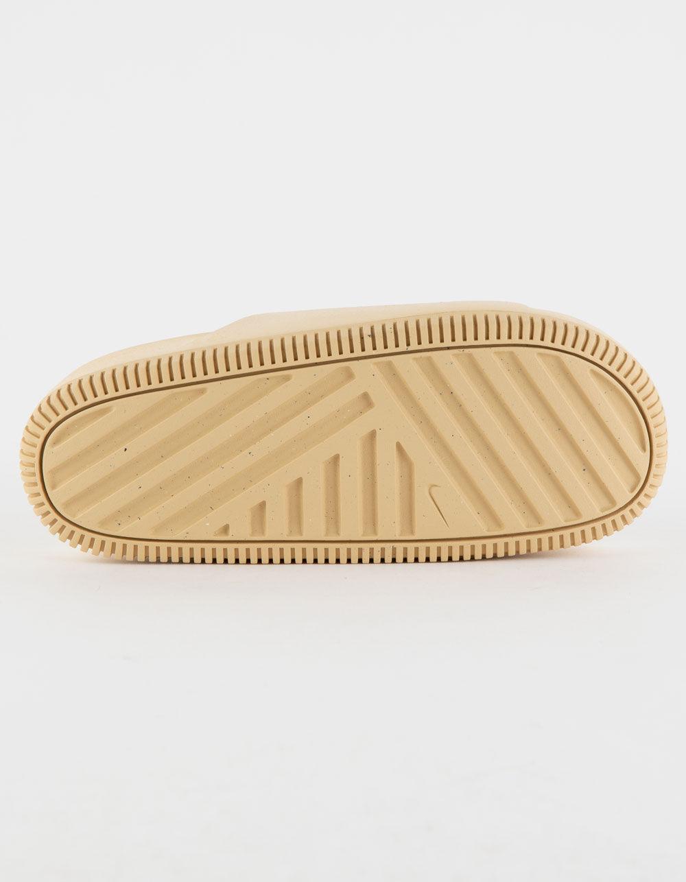 NIKE Calm Womens Slide Sandals - SESAME Product Image