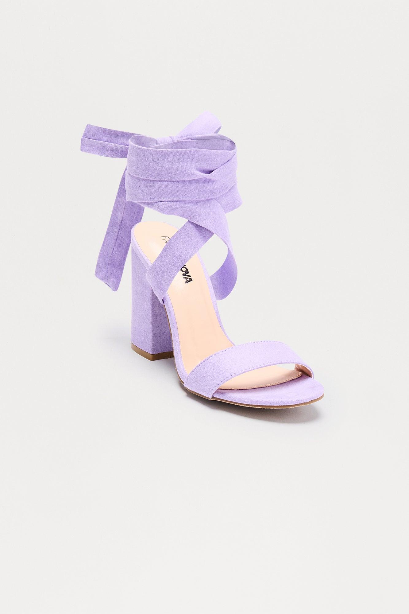 Treat Me Like That Heels - Lilac Female Product Image