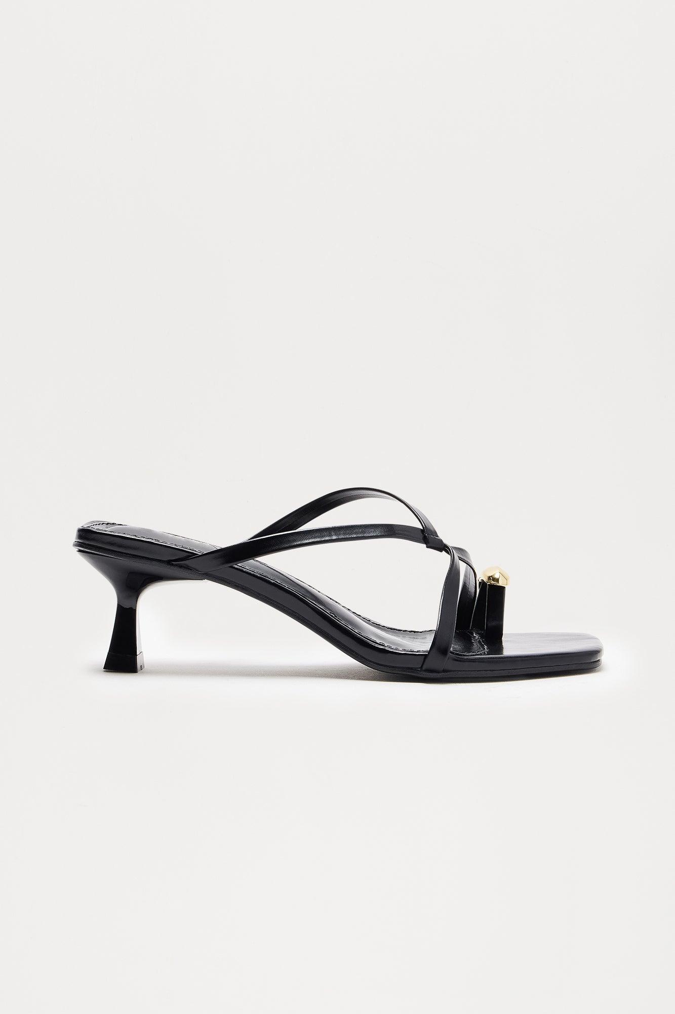 Jorda Kitten Heels - Black Product Image