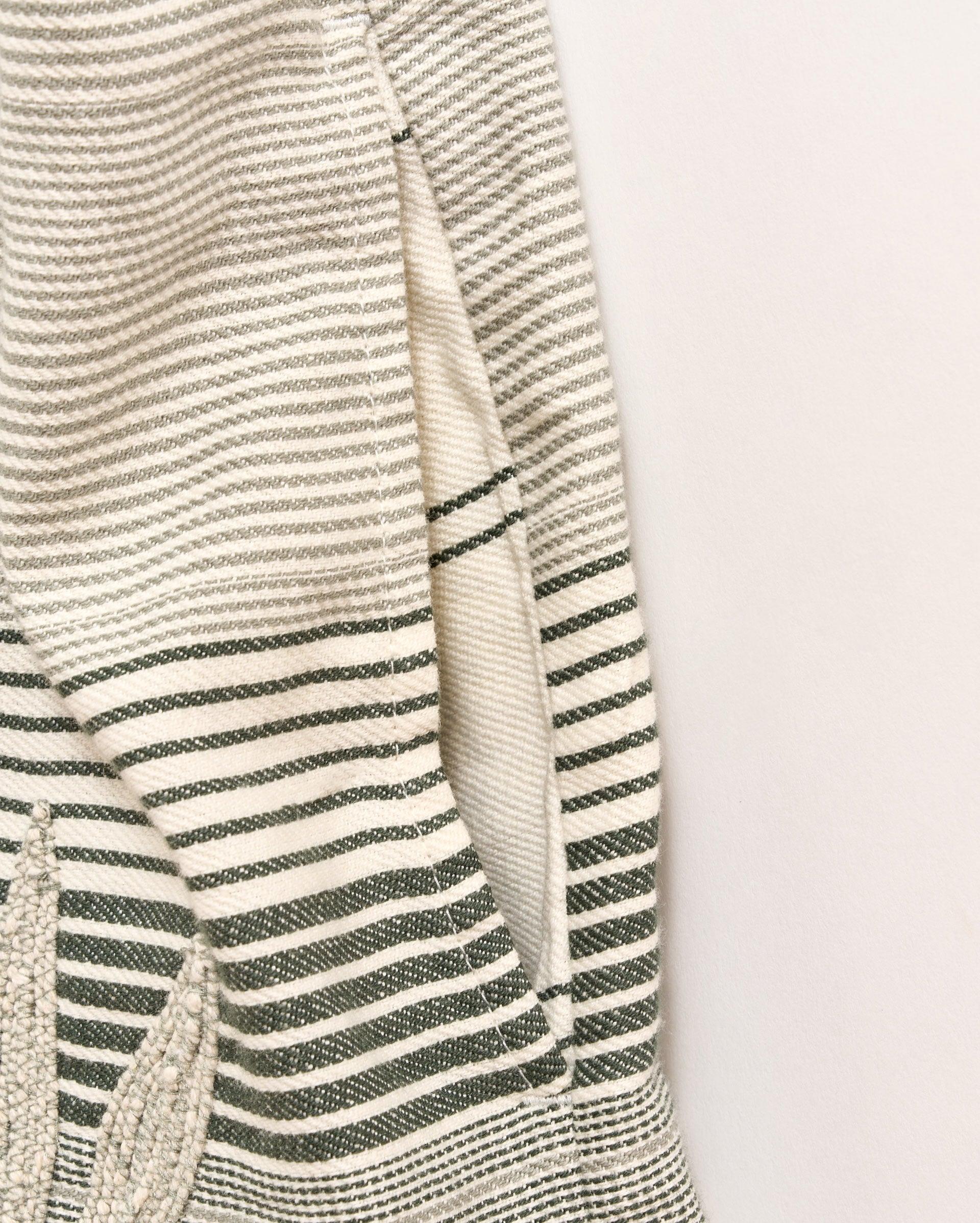 Desert Palm Embroidered Shirt Dress -  Product Image