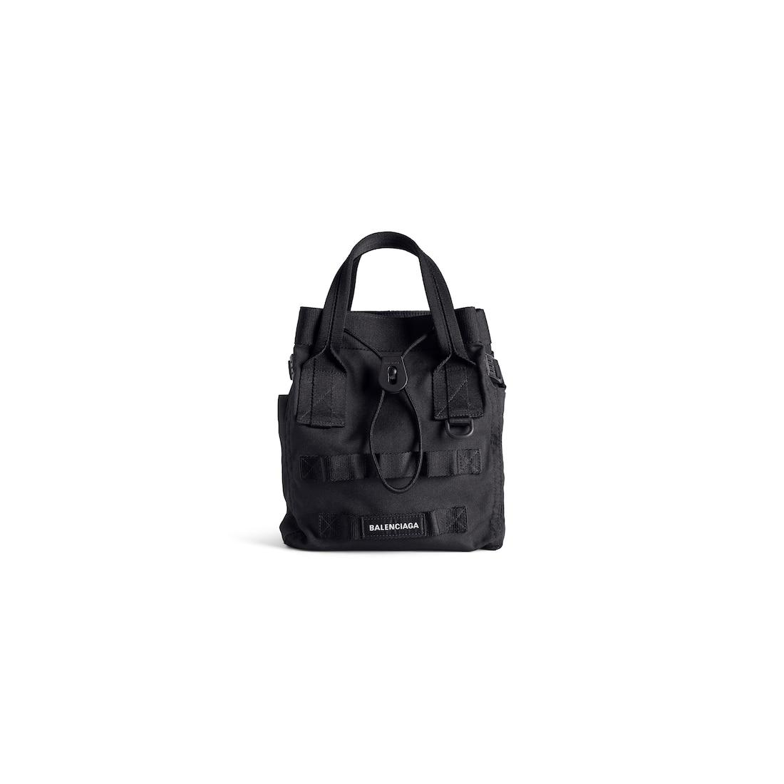 Men's Army Tote Bag Small in Black Product Image