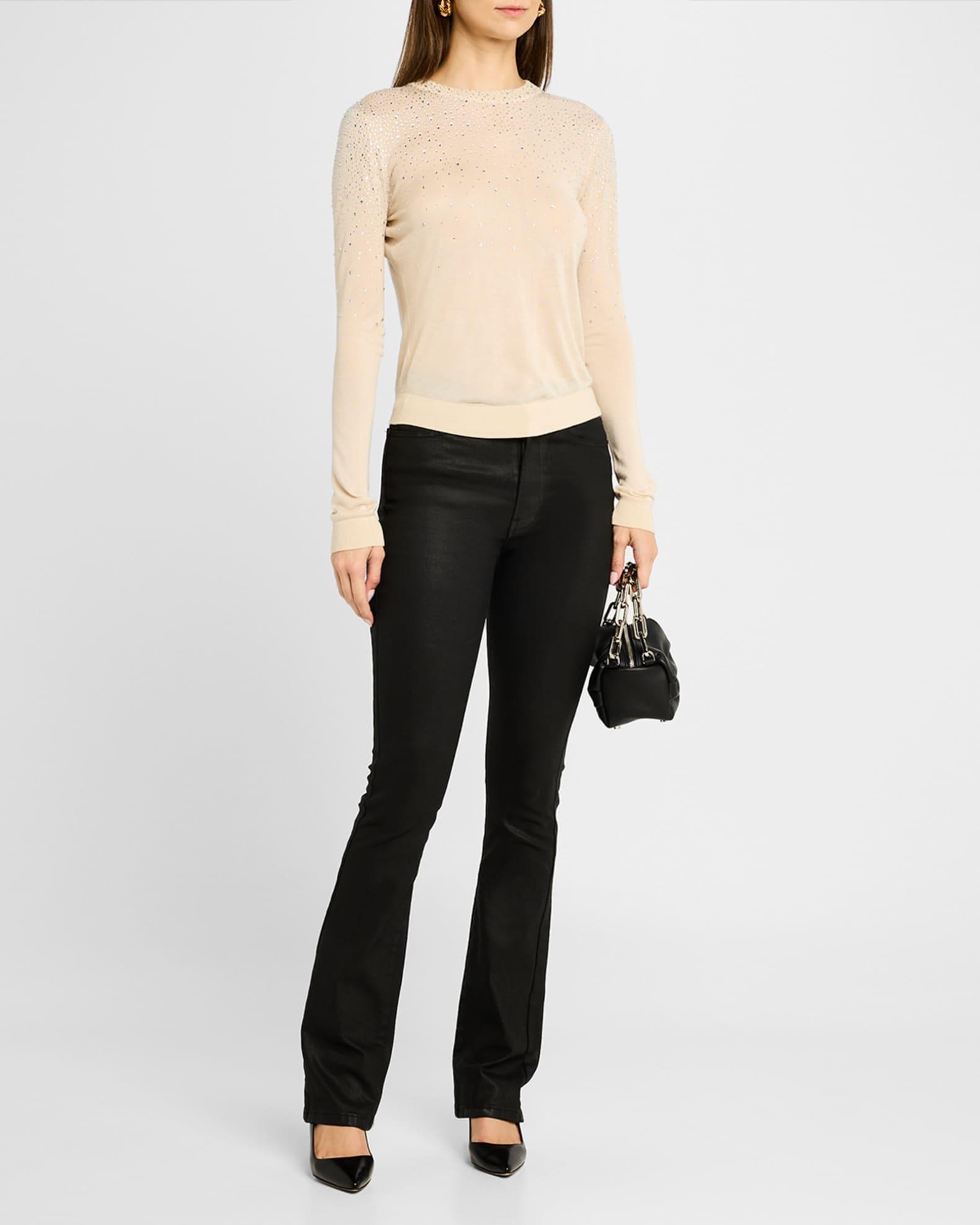 Elsie Crystal Crewneck Sweater Product Image