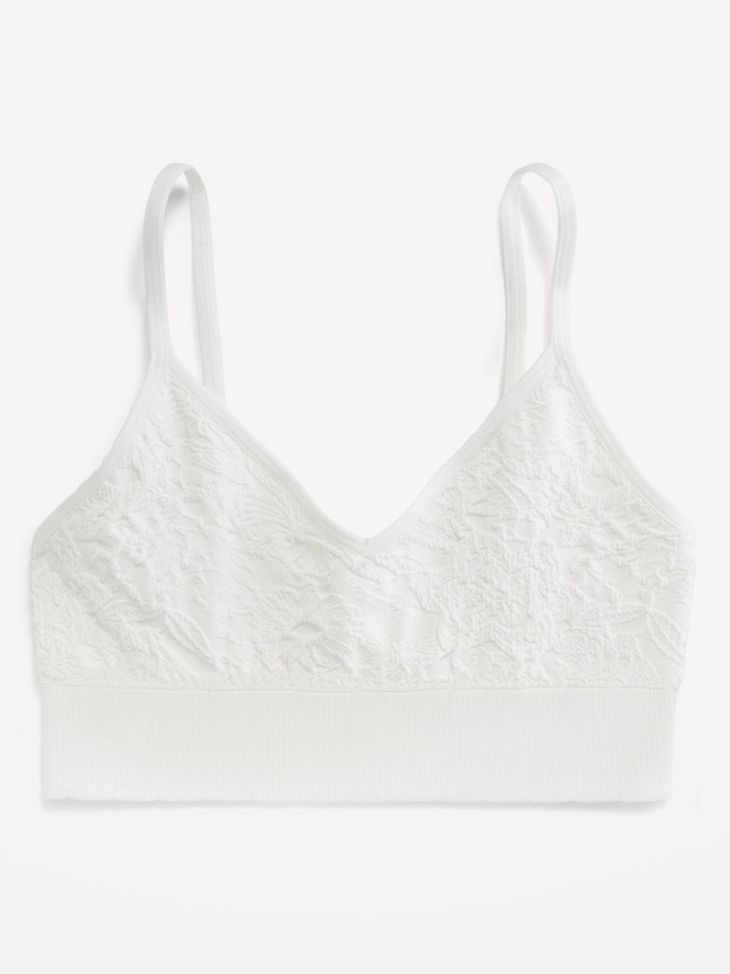 Seamless Lace Longline Bralette Product Image