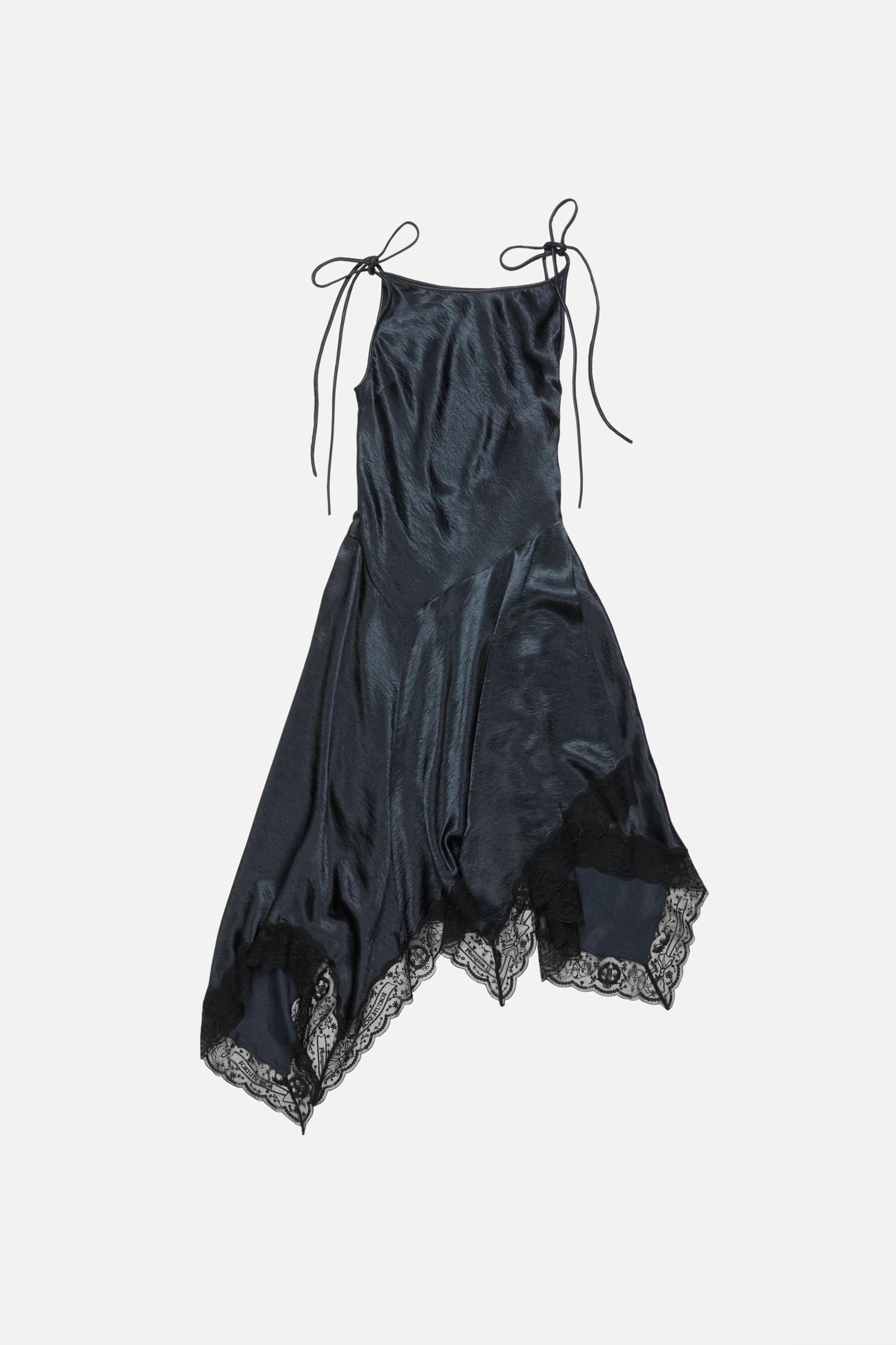 Satin lace dress Product Image