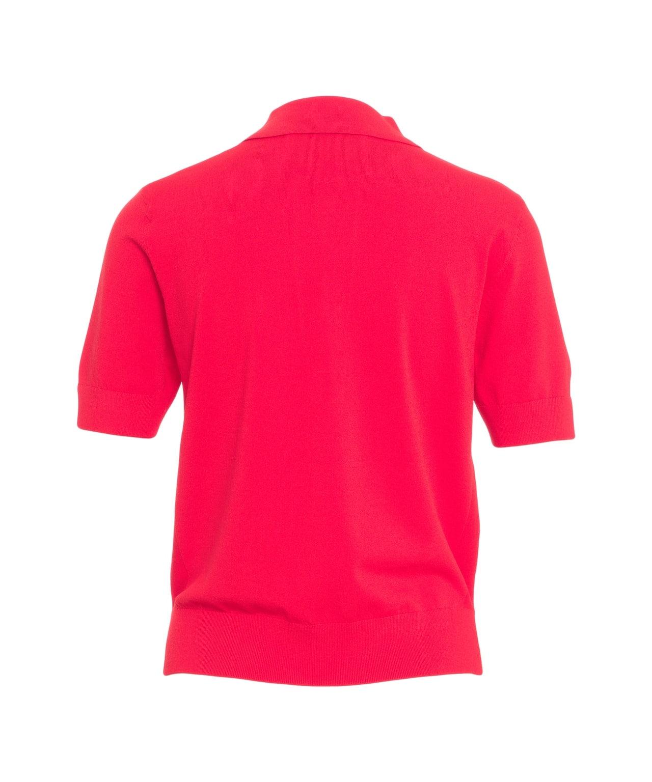 Viscose polo shirt Product Image