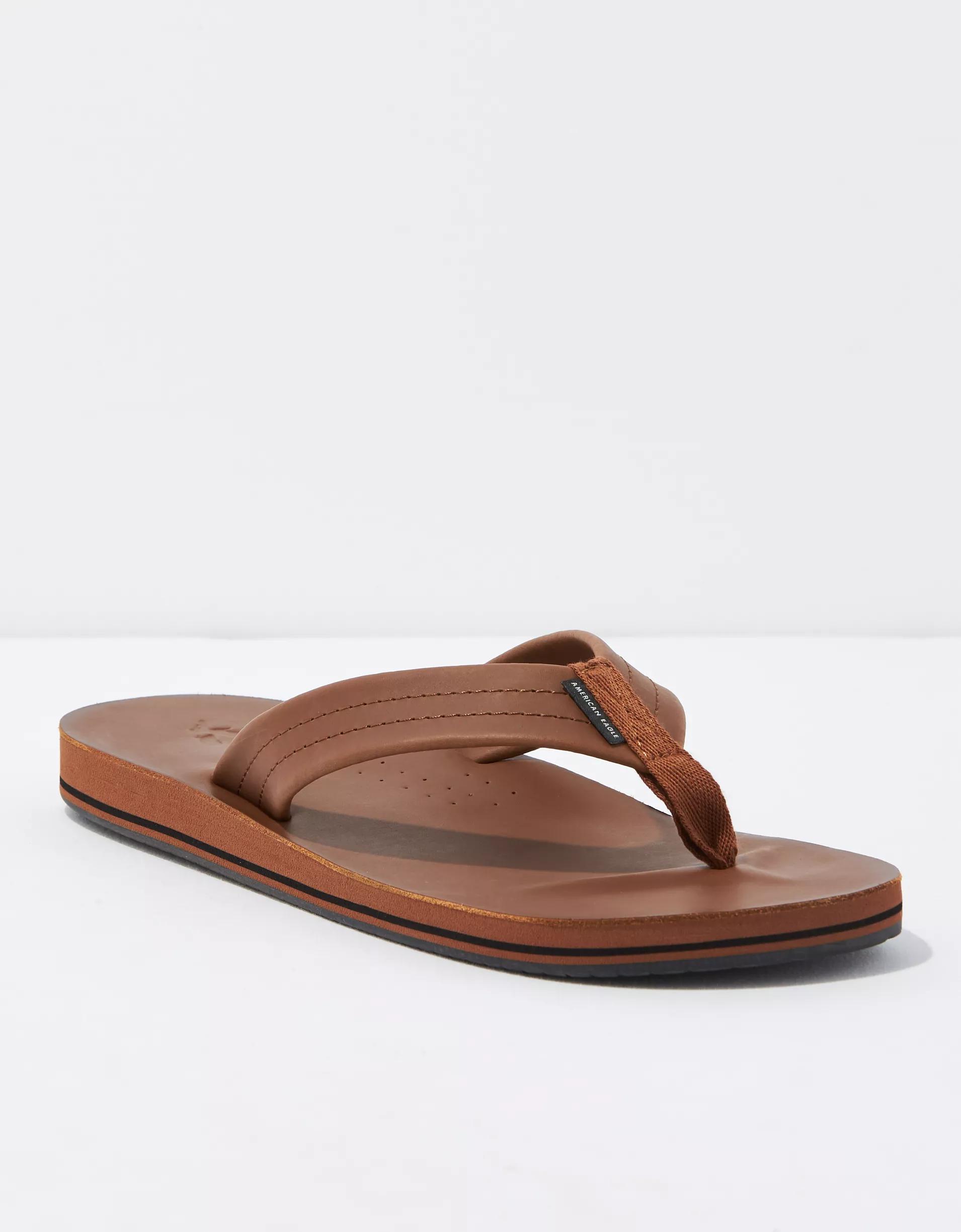 AE Men's Leather Flip Flop Product Image