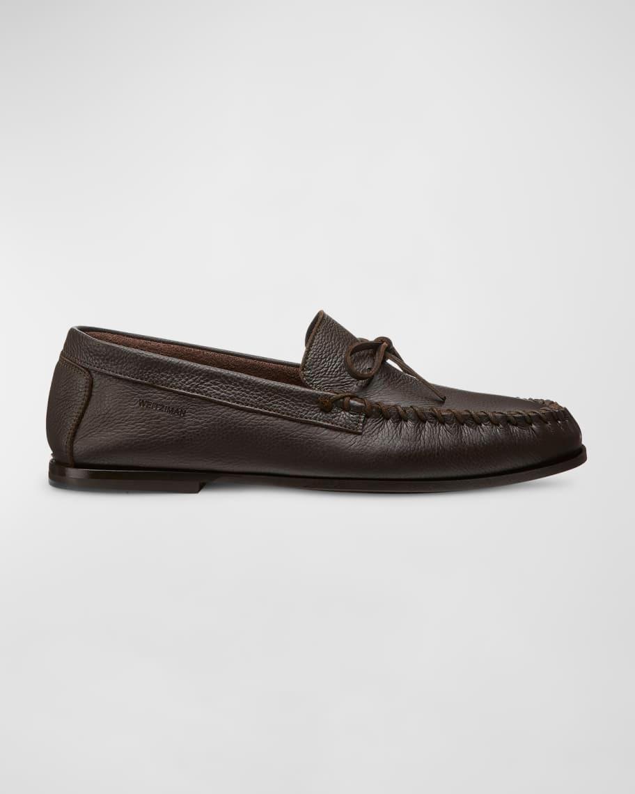 Men's Montauk Grained Leather Loafers Product Image