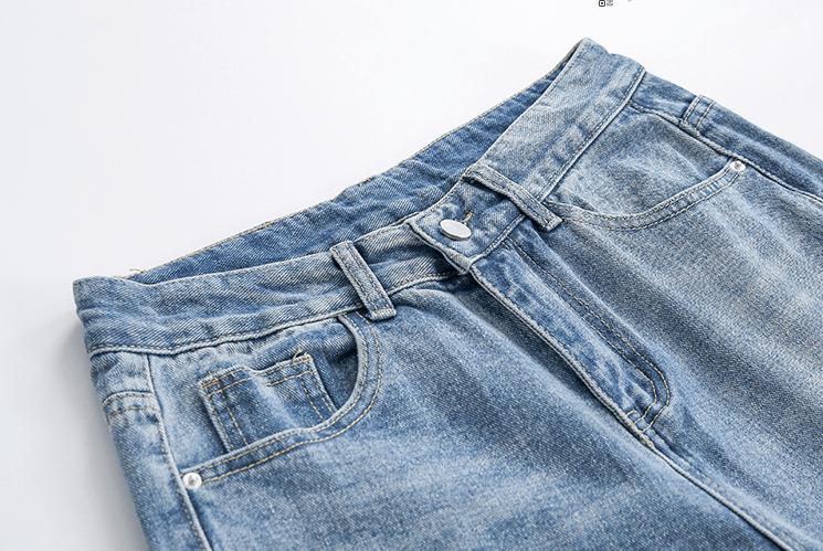 RT No. 1485 DENIM STRAIGHT JEANS Product Image