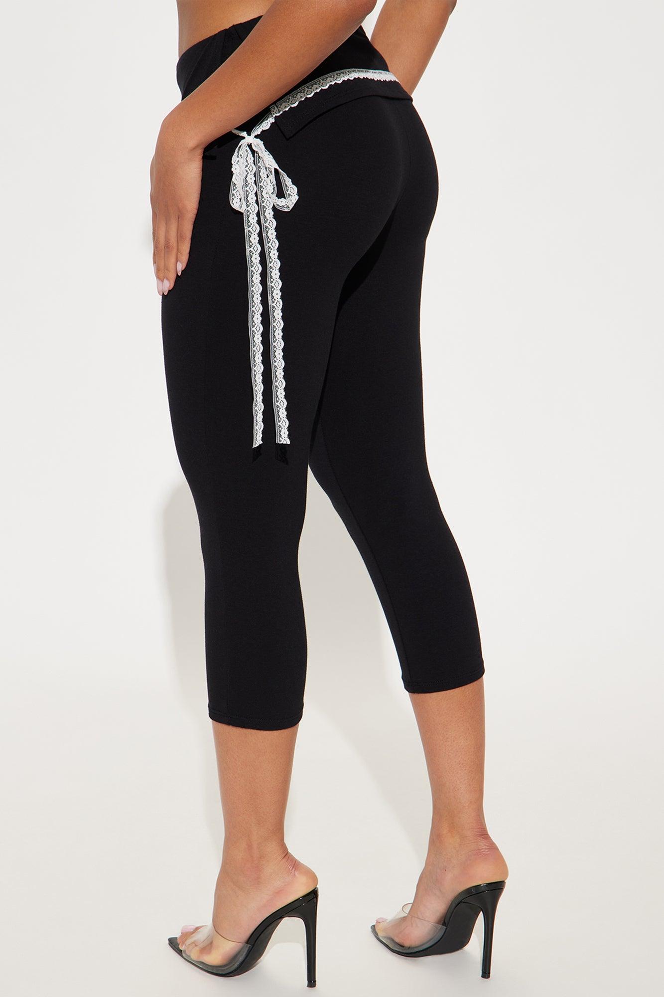 A New Direction Capri Legging - Black Product Image