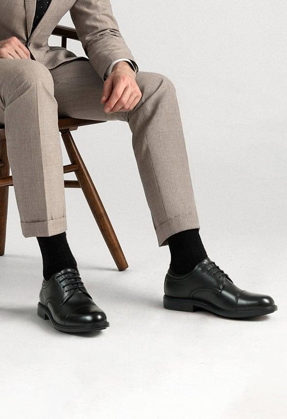 Men's Classic Round Cap Toe Dress Oxford Product Image
