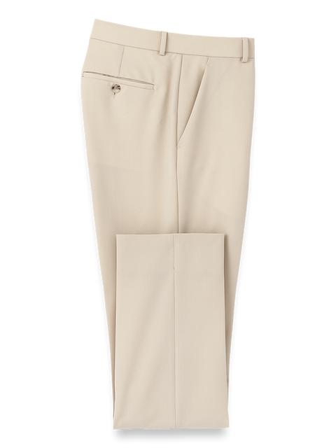 Comfort Stretch Travel Pants - Cream Product Image