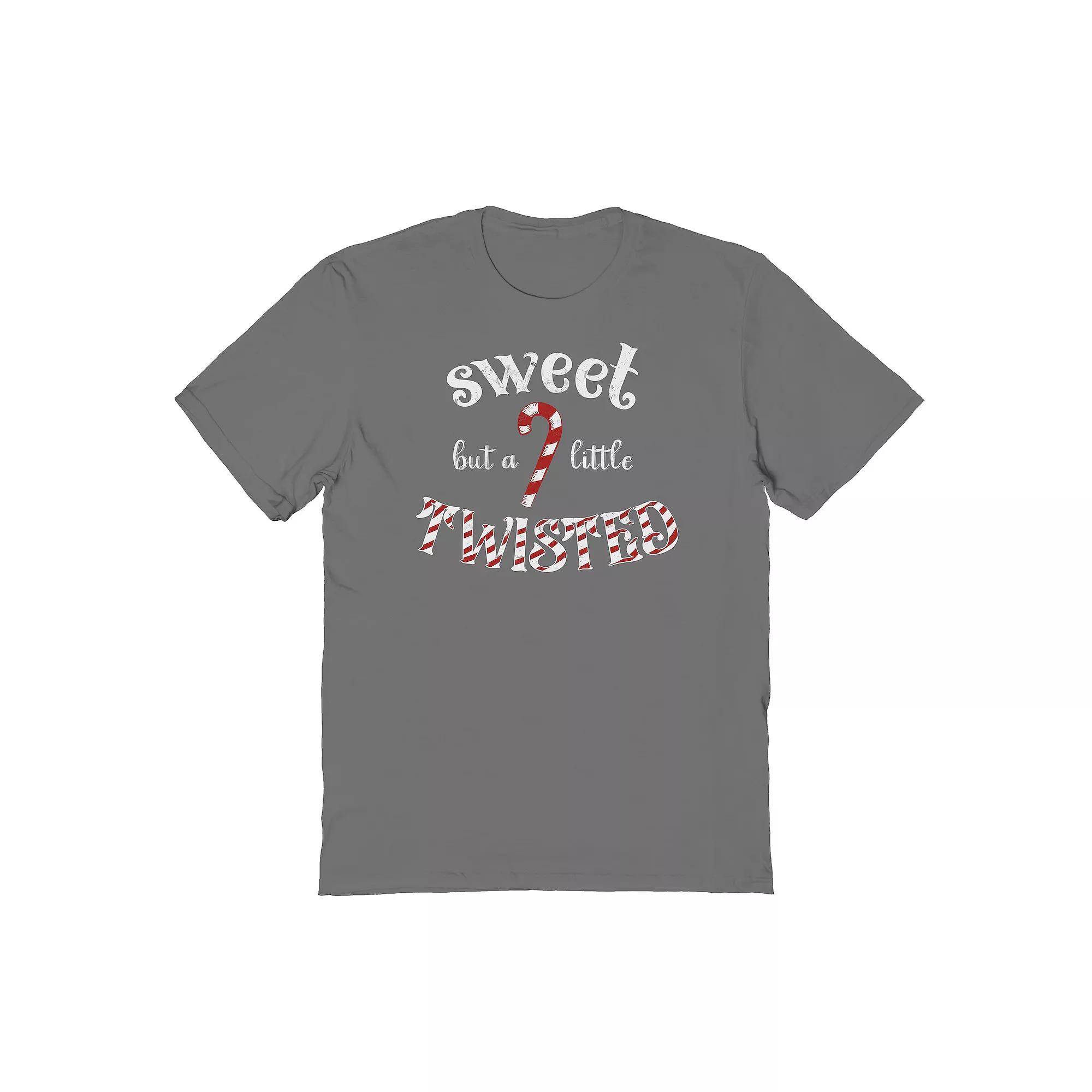 Men's Sweet but Twisted Graphic Tee, Women's, Size: Medium, Grey Product Image