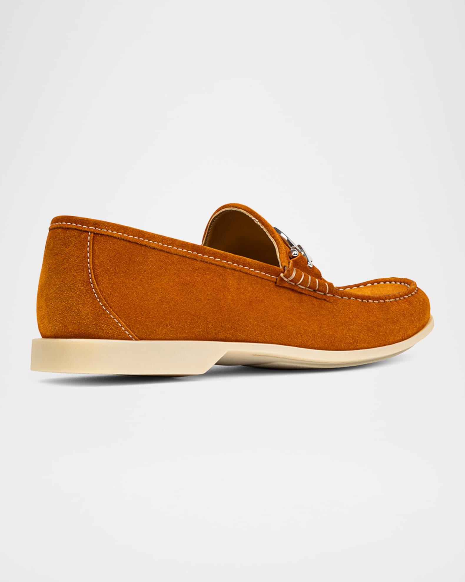 Men's Augie Suede Bit Loafers Product Image