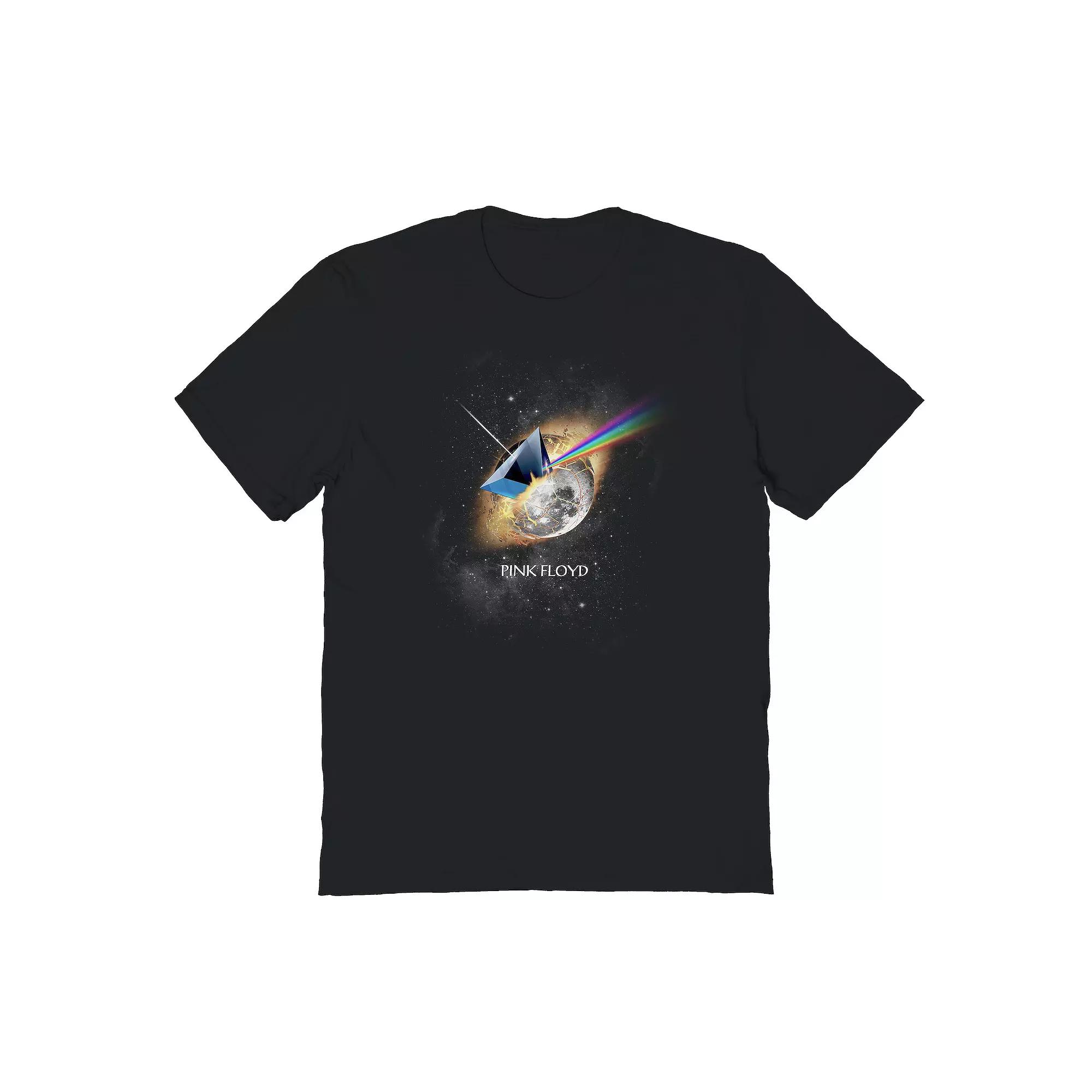 Men's Pink Floyd Impact Graphic Tee, Size: Small, Black Product Image