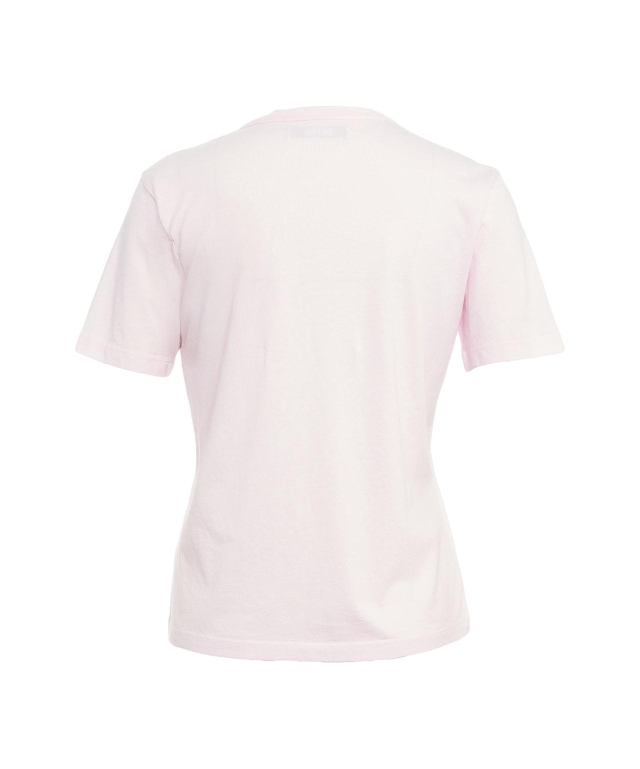 T-shirt with V-neck Product Image