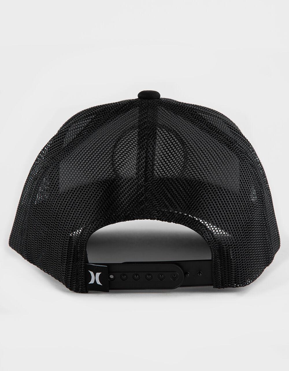 HURLEY Local Mens Trucker Hat - BLK/WHT Product Image