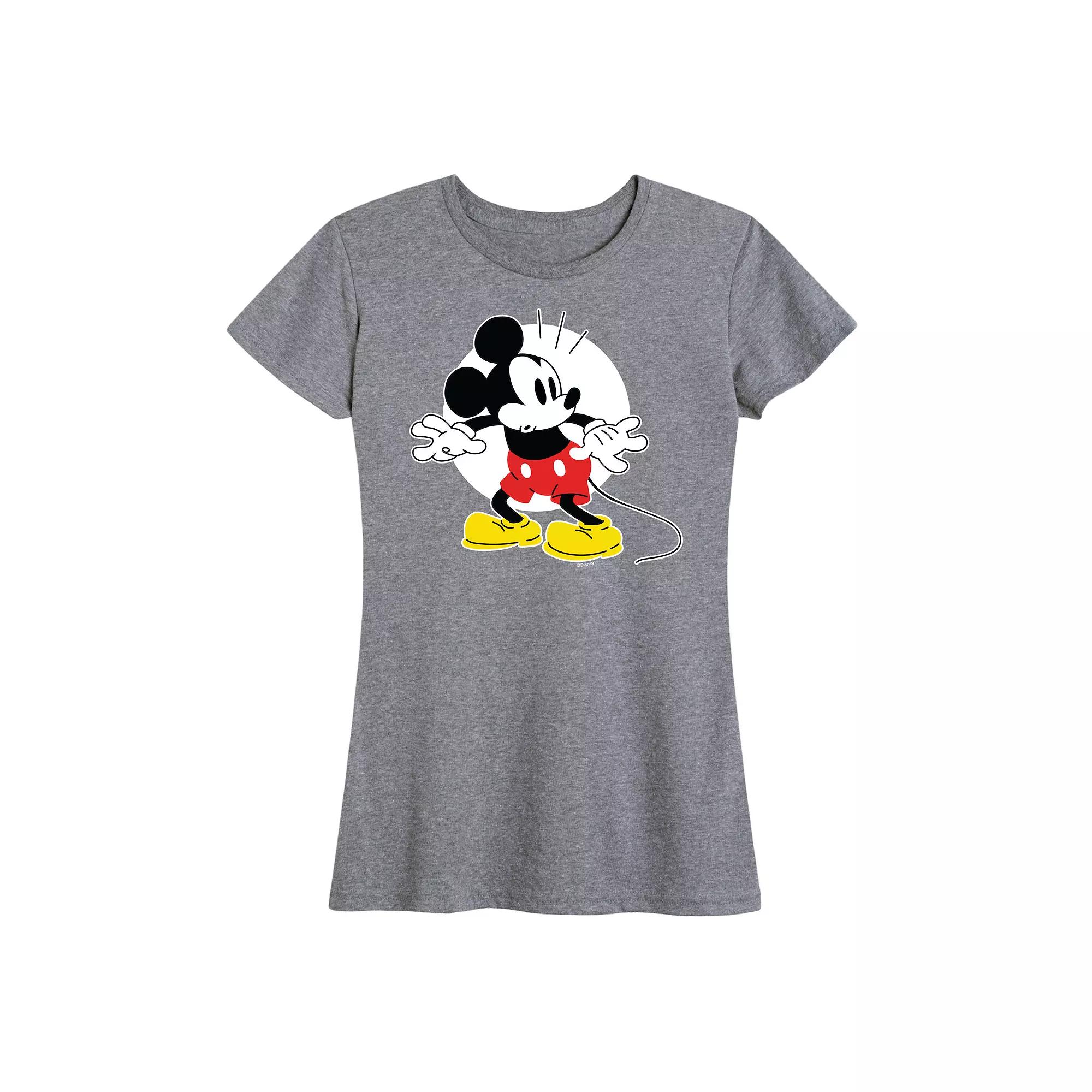 Disney's Mickey Mouse Women's Surprised Graphic Tee,  Product Image
