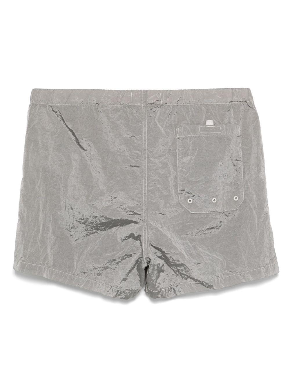 logo-patch swim shorts Product Image