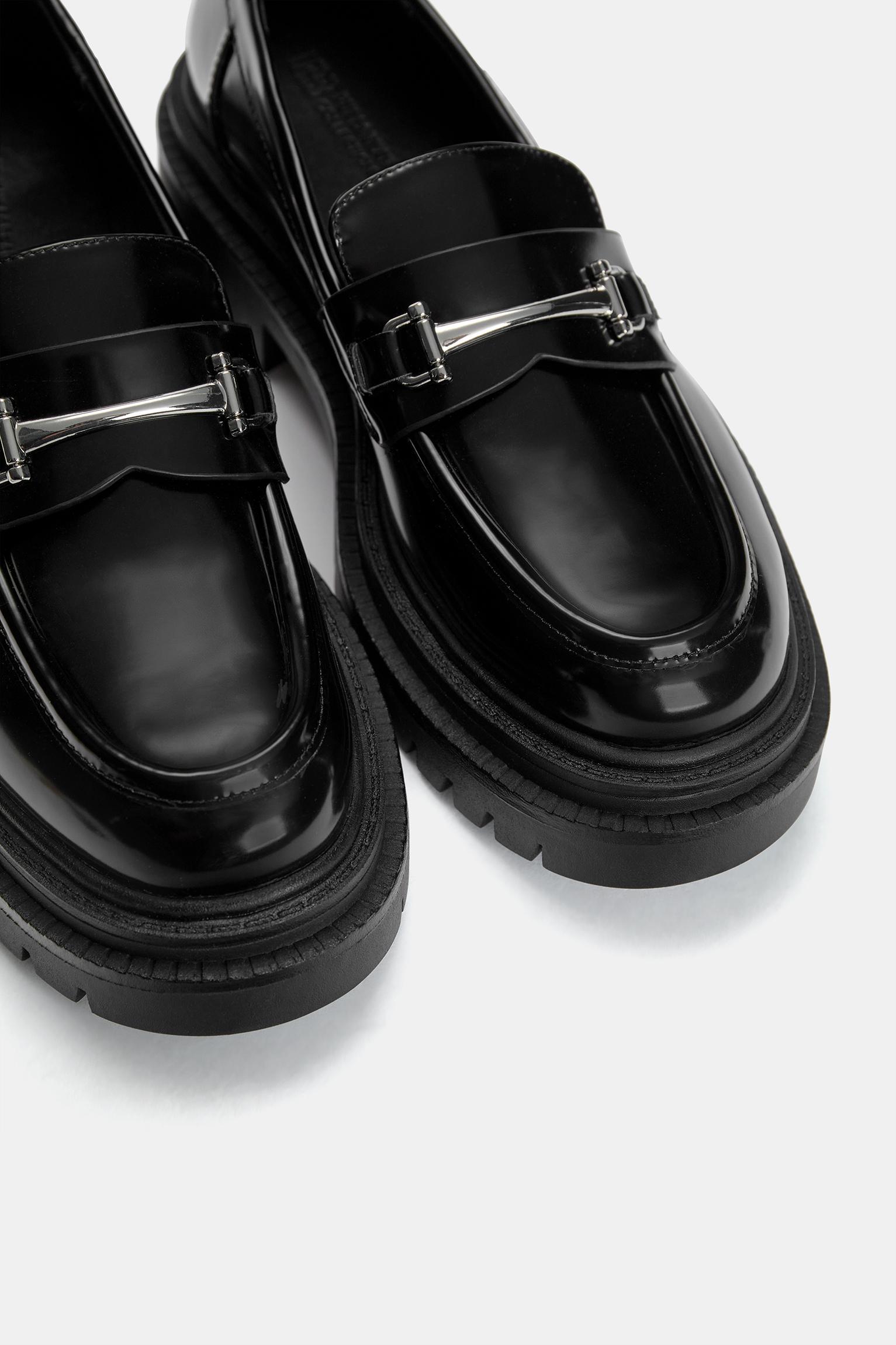 Loafers with buckle detail Product Image