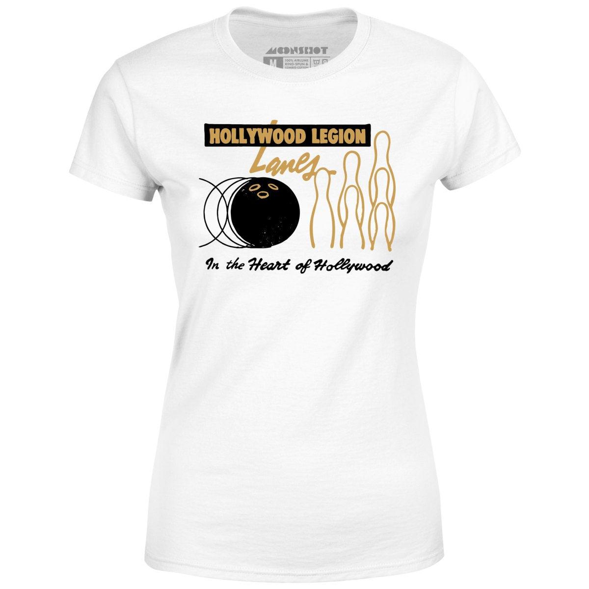 Hollywood Legion Lanes - Hollywood, CA - Vintage Bowling Alley - Women's T-Shirt Female Product Image
