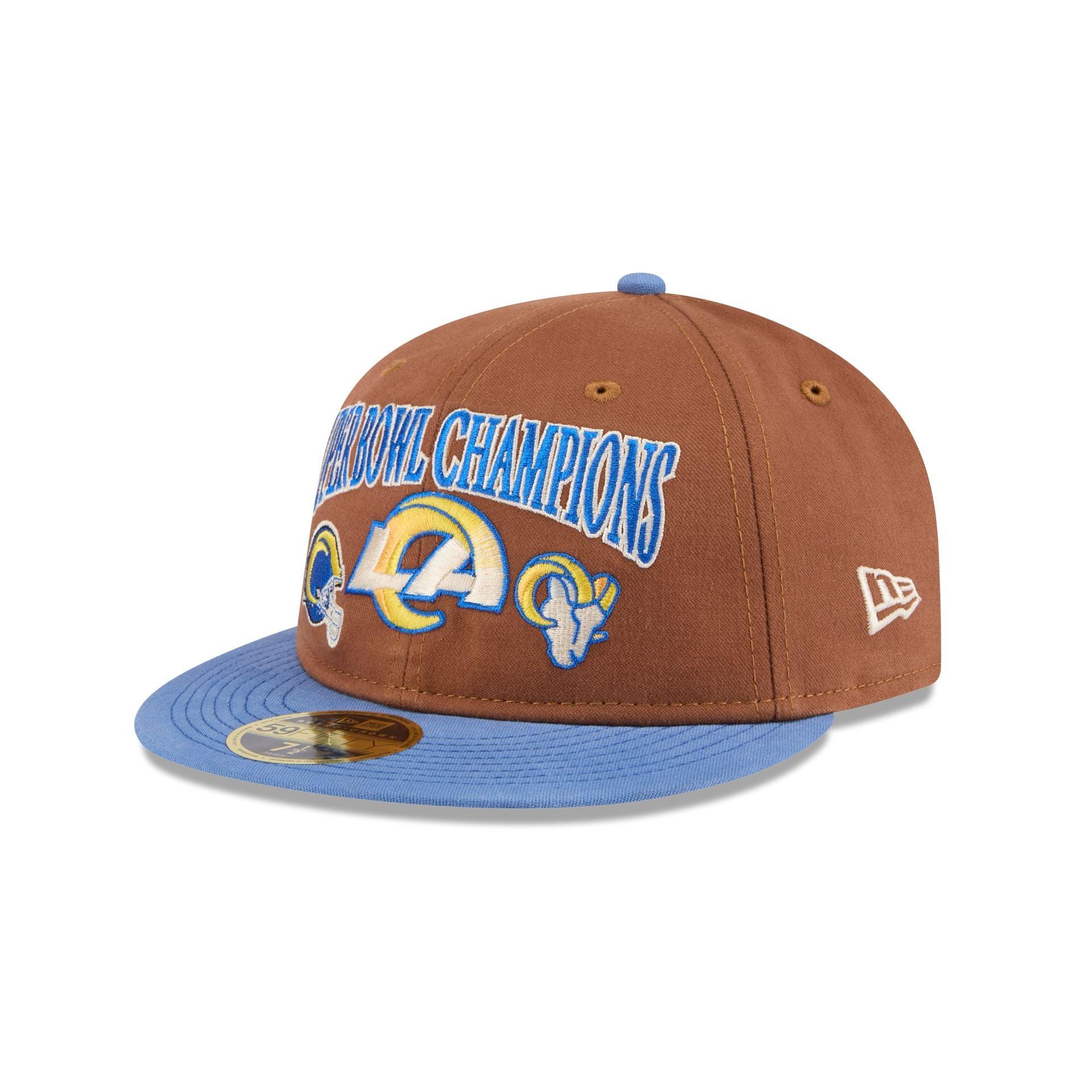 Los Angeles Rams Champions Retro Crown 59FIFTY Fitted Hat Male Product Image