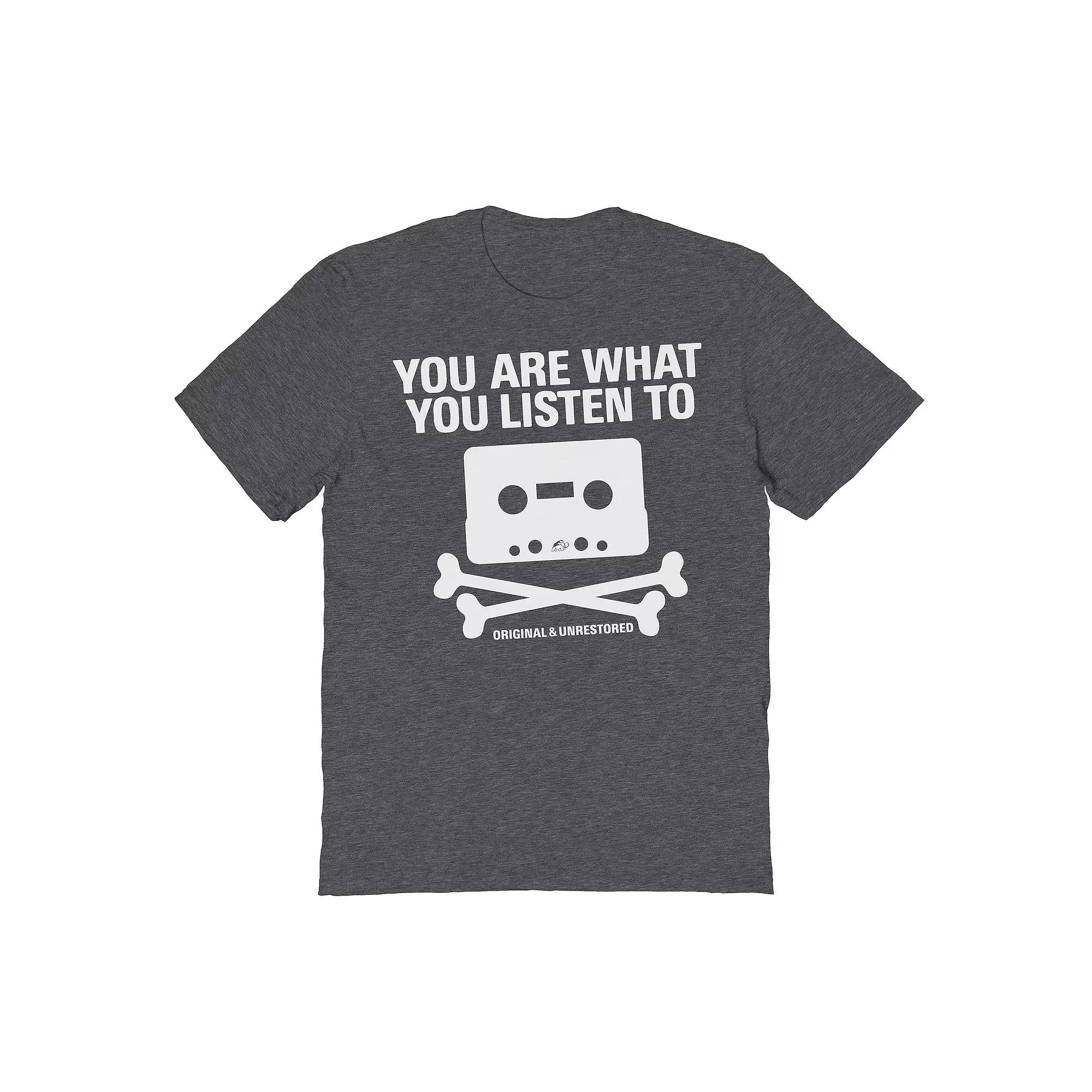 Men's Original & Unrestored Listen Graphic Tee,  Product Image