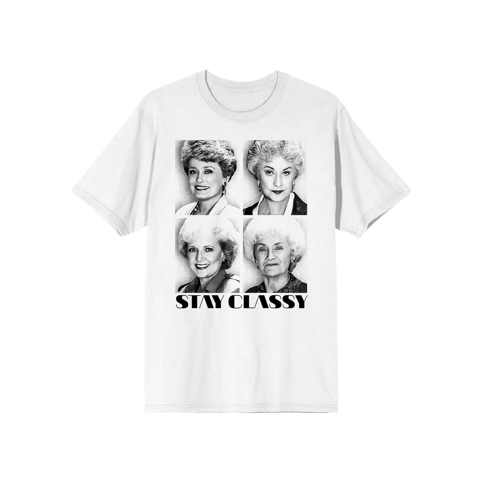 Men's Golden Girls Stay Classy Tee,  Product Image