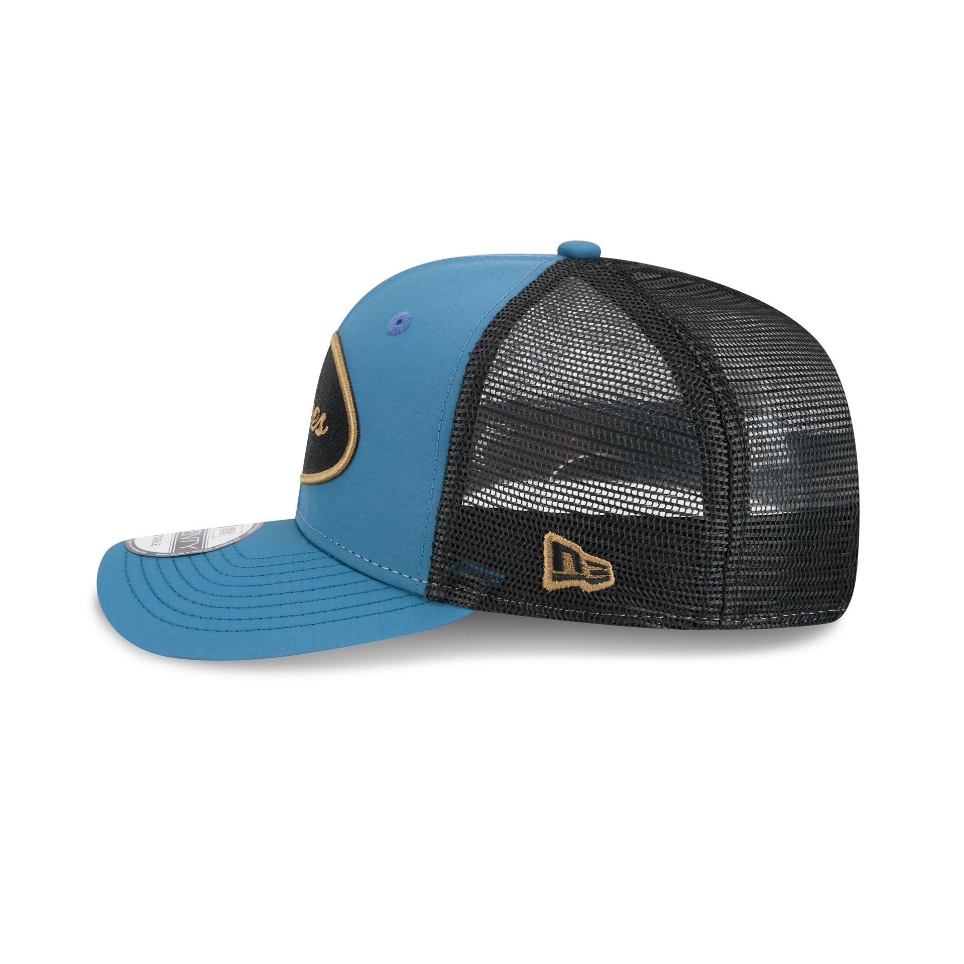 Atlanta Braves Indigo 9SEVENTY Trucker Hat Male Product Image