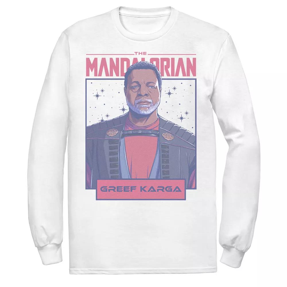 Men's Star Wars The Mandalorian Greef Karga Portrait Panel Tee,  Product Image