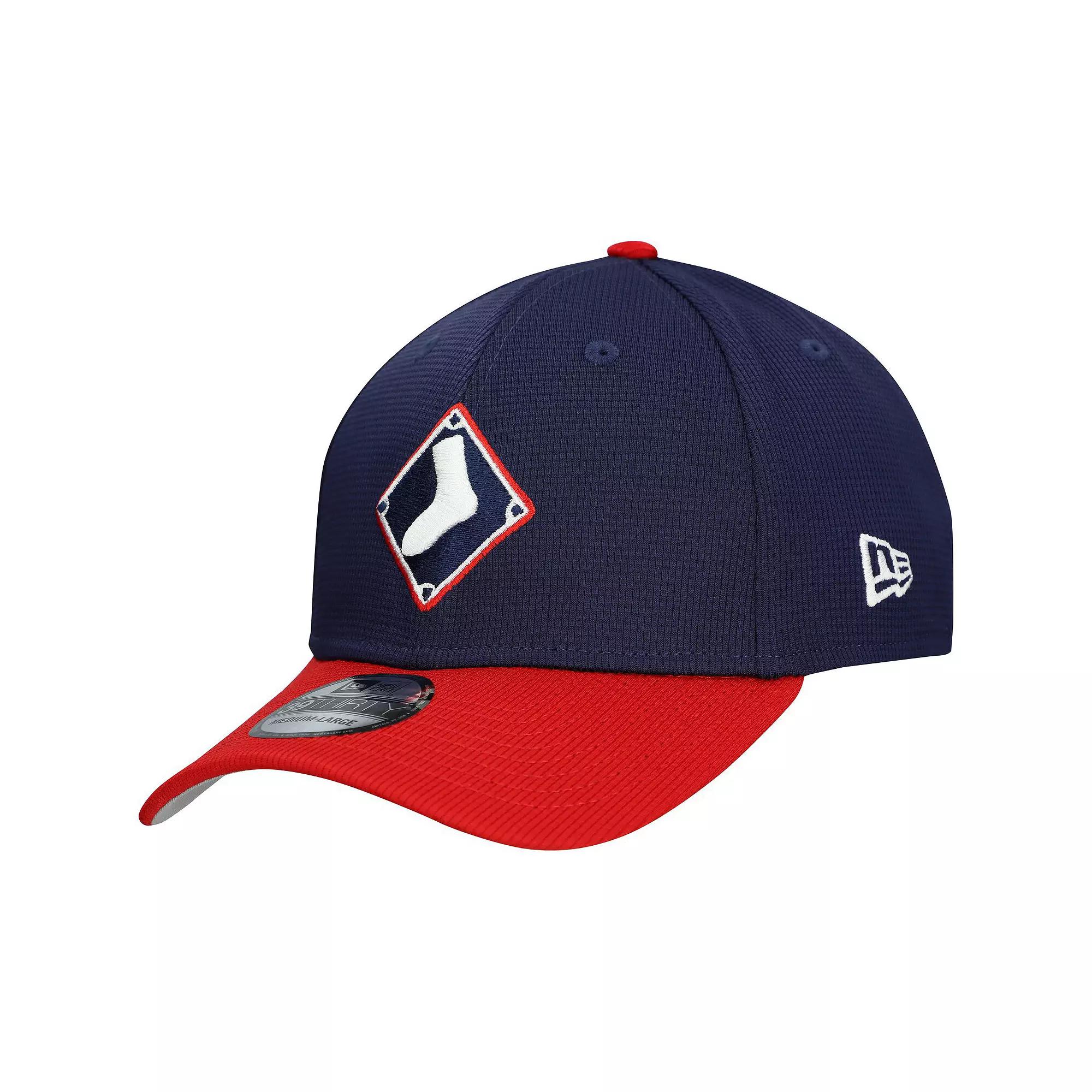 Men's New Era  Navy Chicago White Sox 2025 Batting Practice 39THIRTY Flex Hat, Size: Medium/Large, Blue Product Image