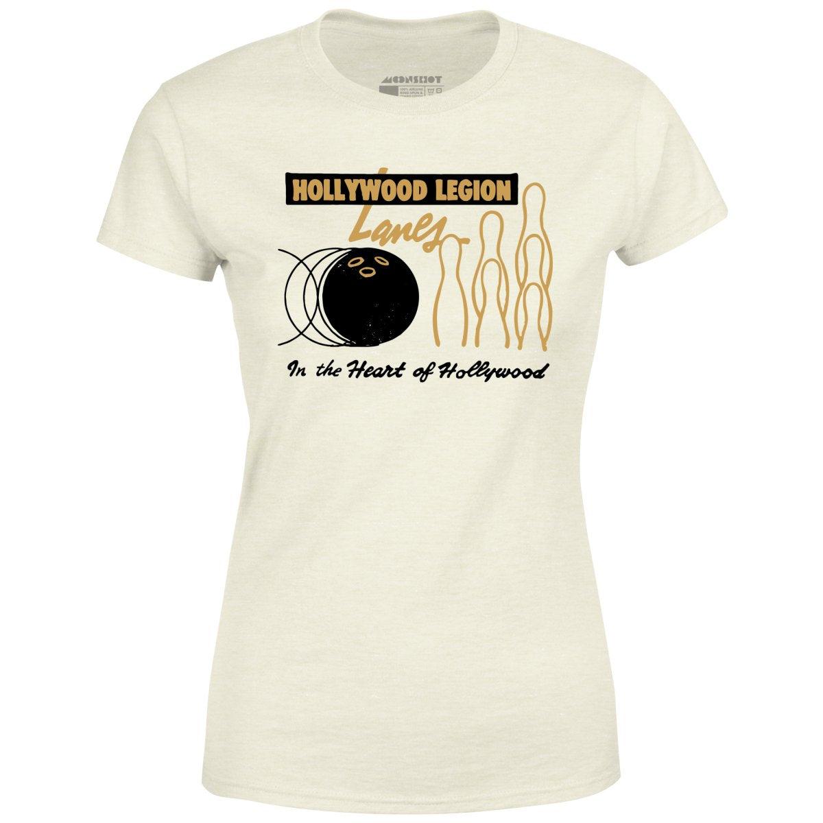 Hollywood Legion Lanes - Hollywood, CA - Vintage Bowling Alley - Women's T-Shirt Female Product Image