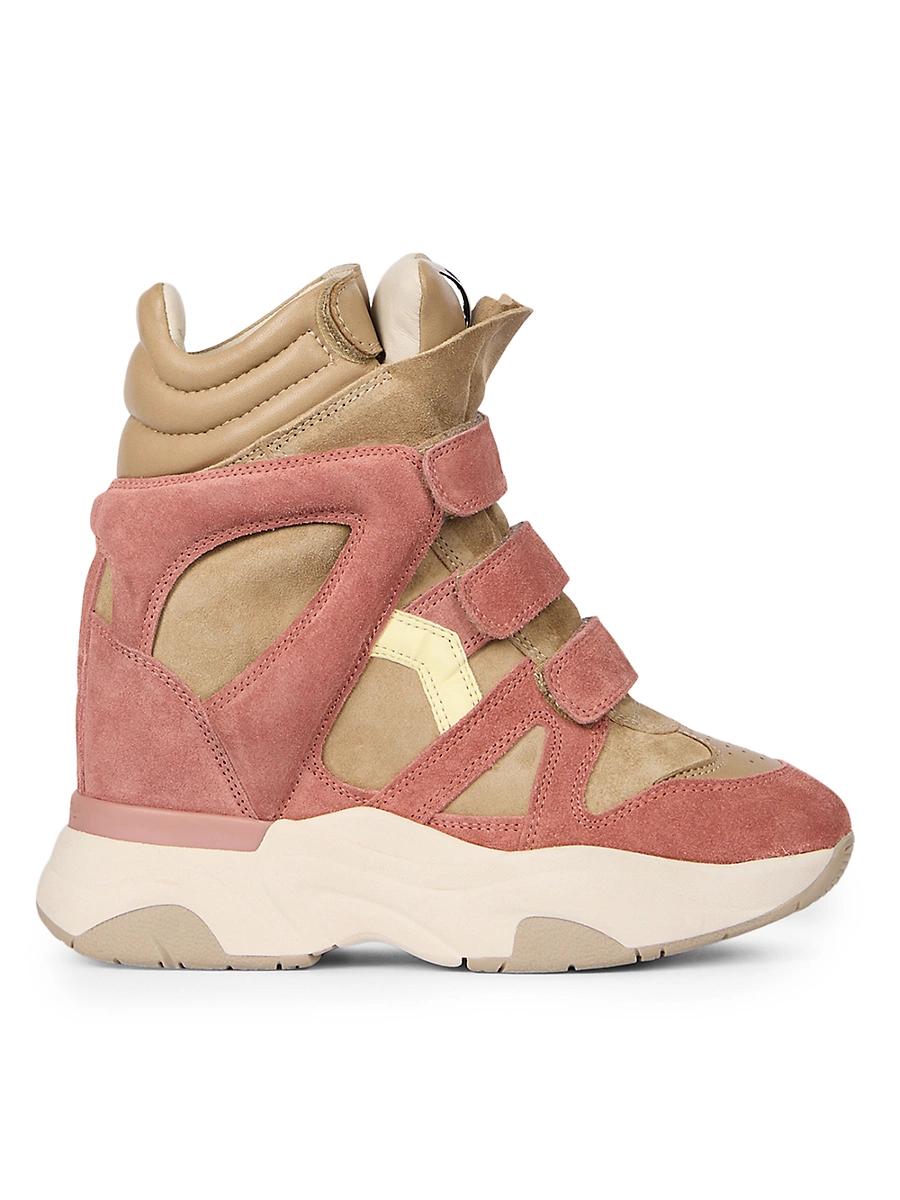 Womens Balskee Suede Sneakers Product Image