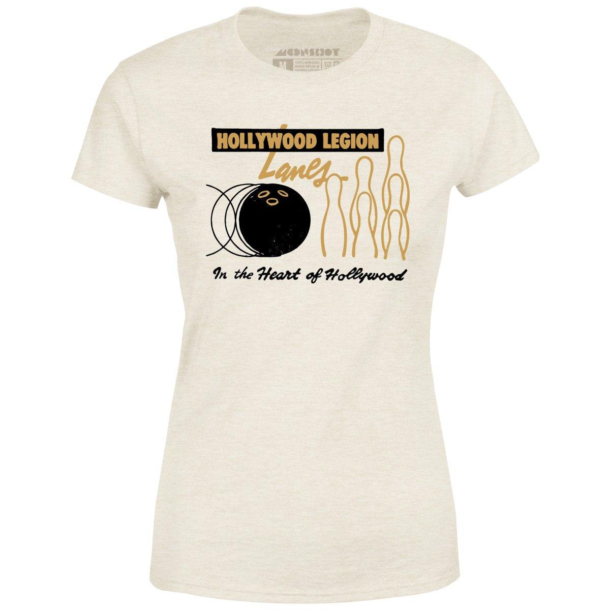 Hollywood Legion Lanes - Hollywood, CA - Vintage Bowling Alley - Women's T-Shirt Female Product Image