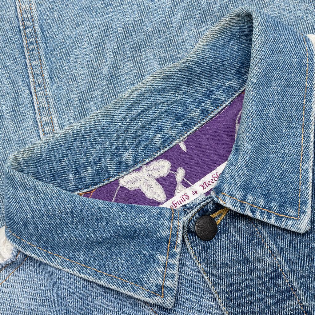 Jean Jacket Covered Pant - Off White Male Product Image