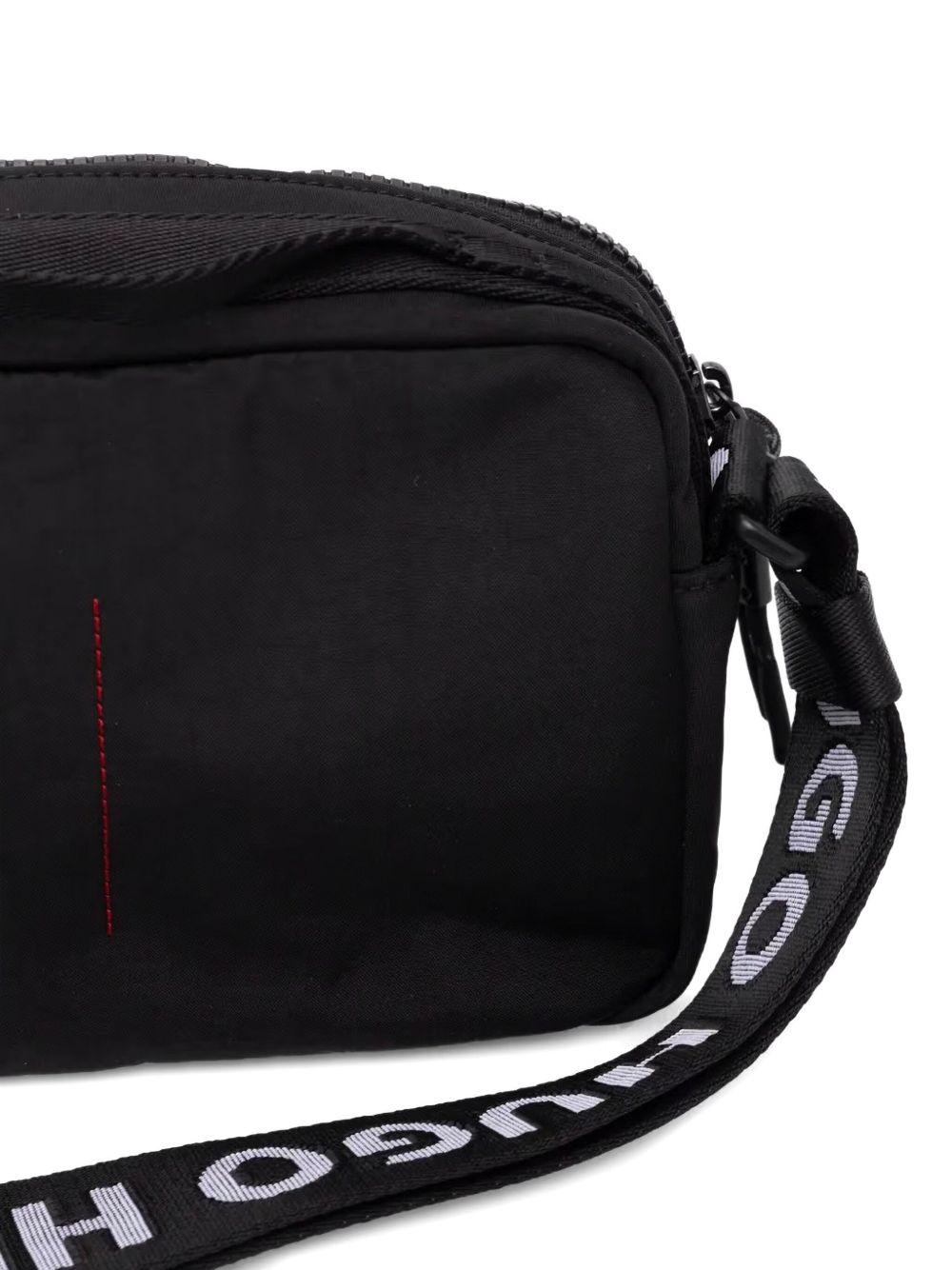 logo-embossed messenger bag Product Image