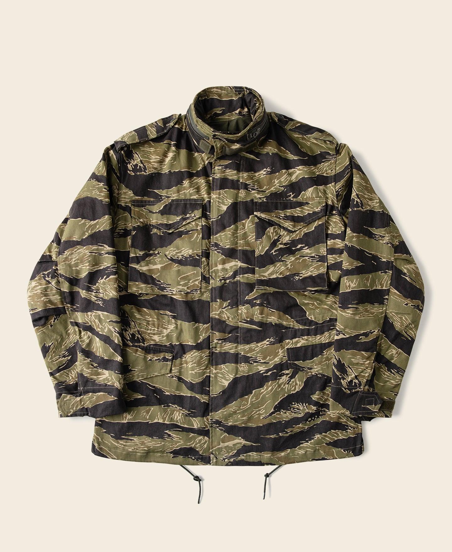 1970s JWD Tiger Stripe M-65 Field Jacket Product Image